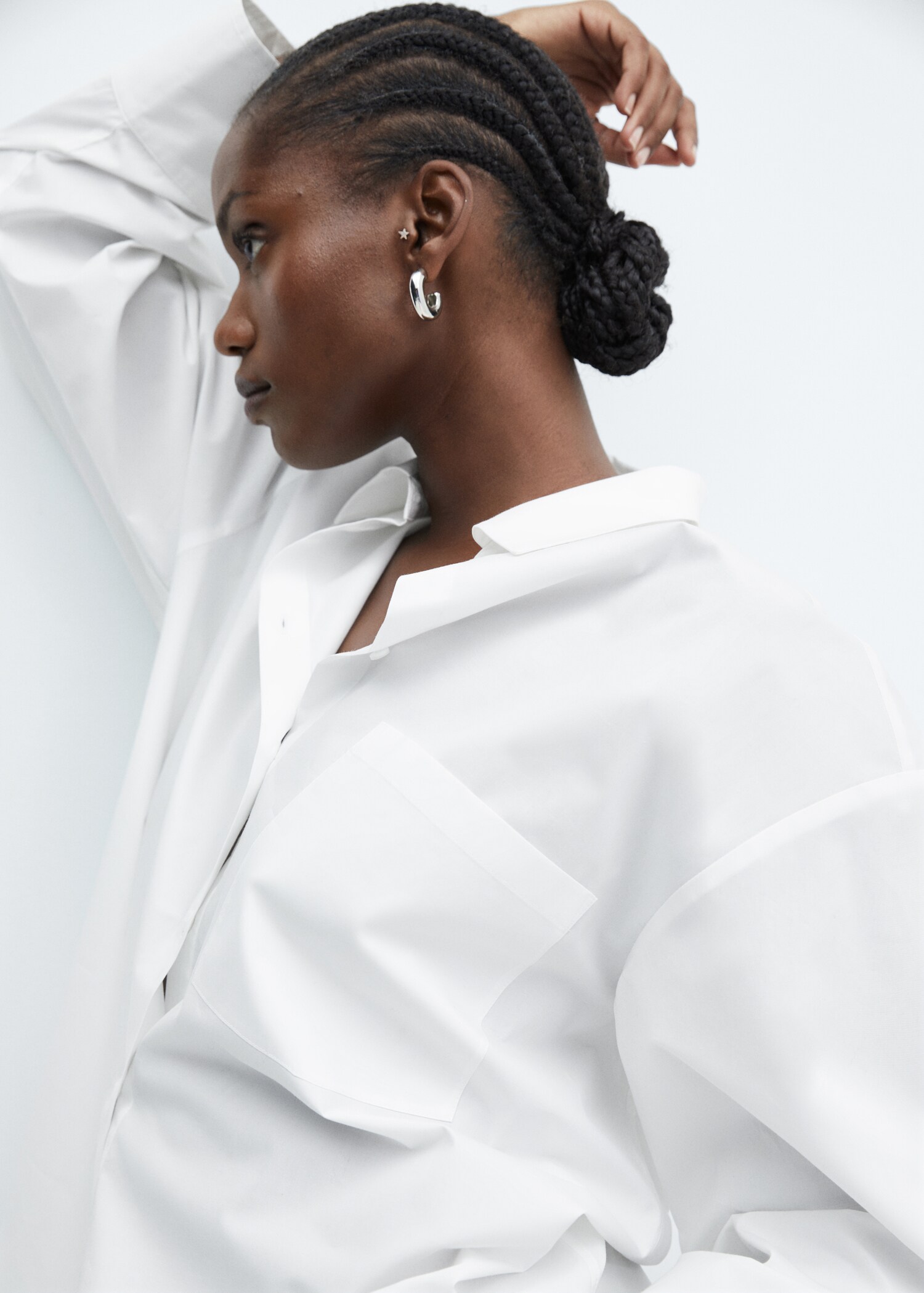 Chemise oversize poches - Détail de l'article 4