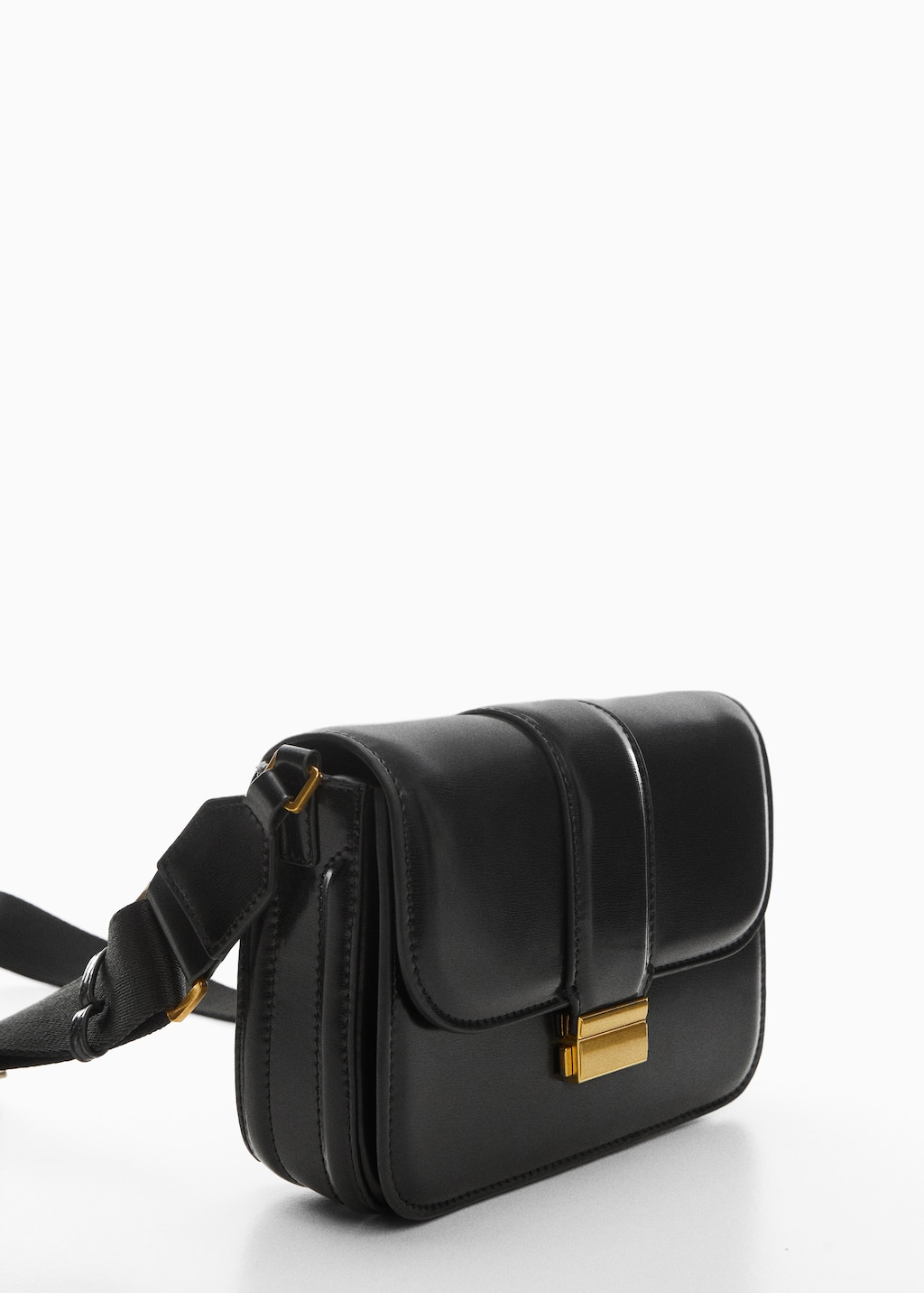 Mango leather cross body bag hotsell