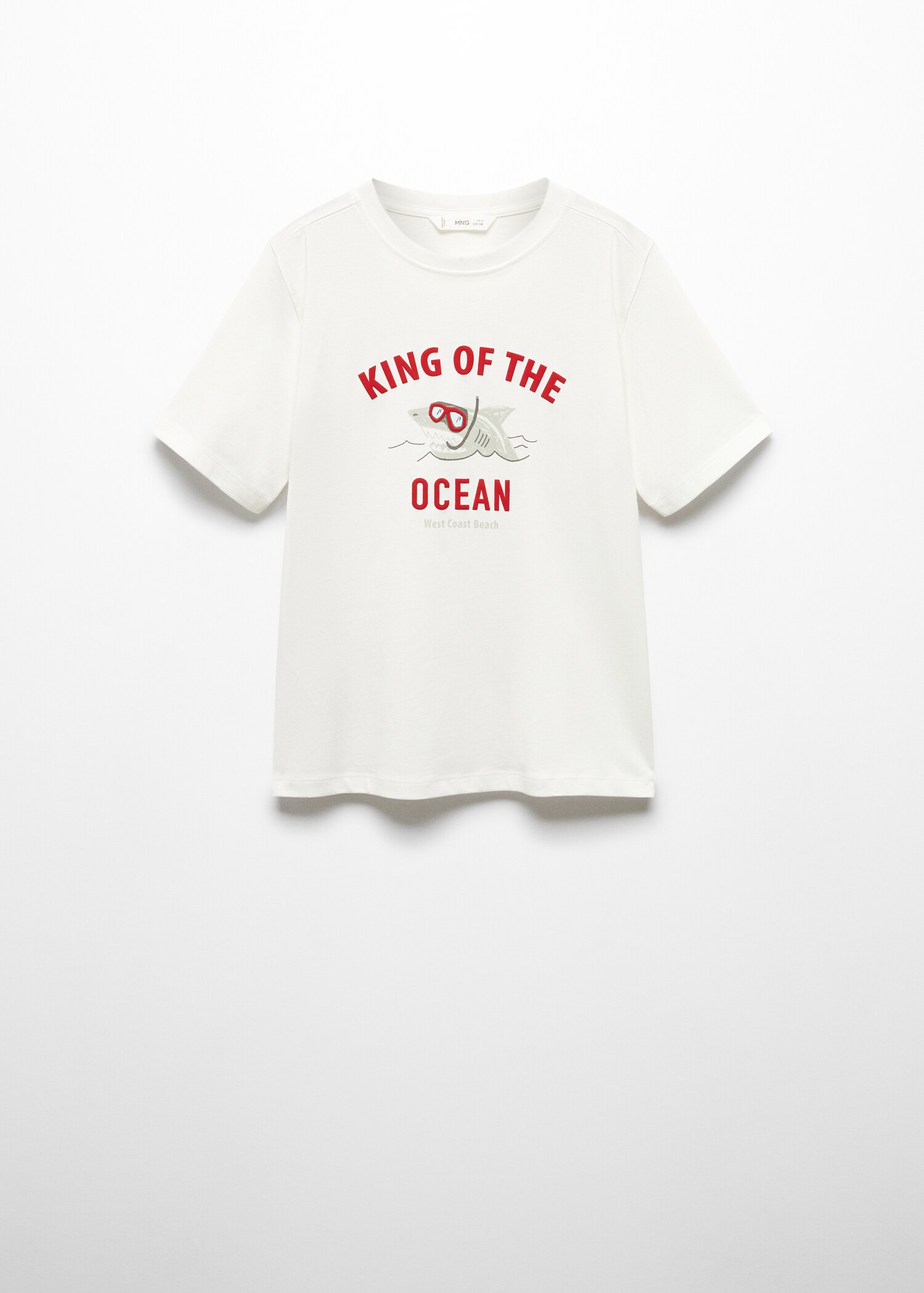 Printed message T-shirt - Article without model
