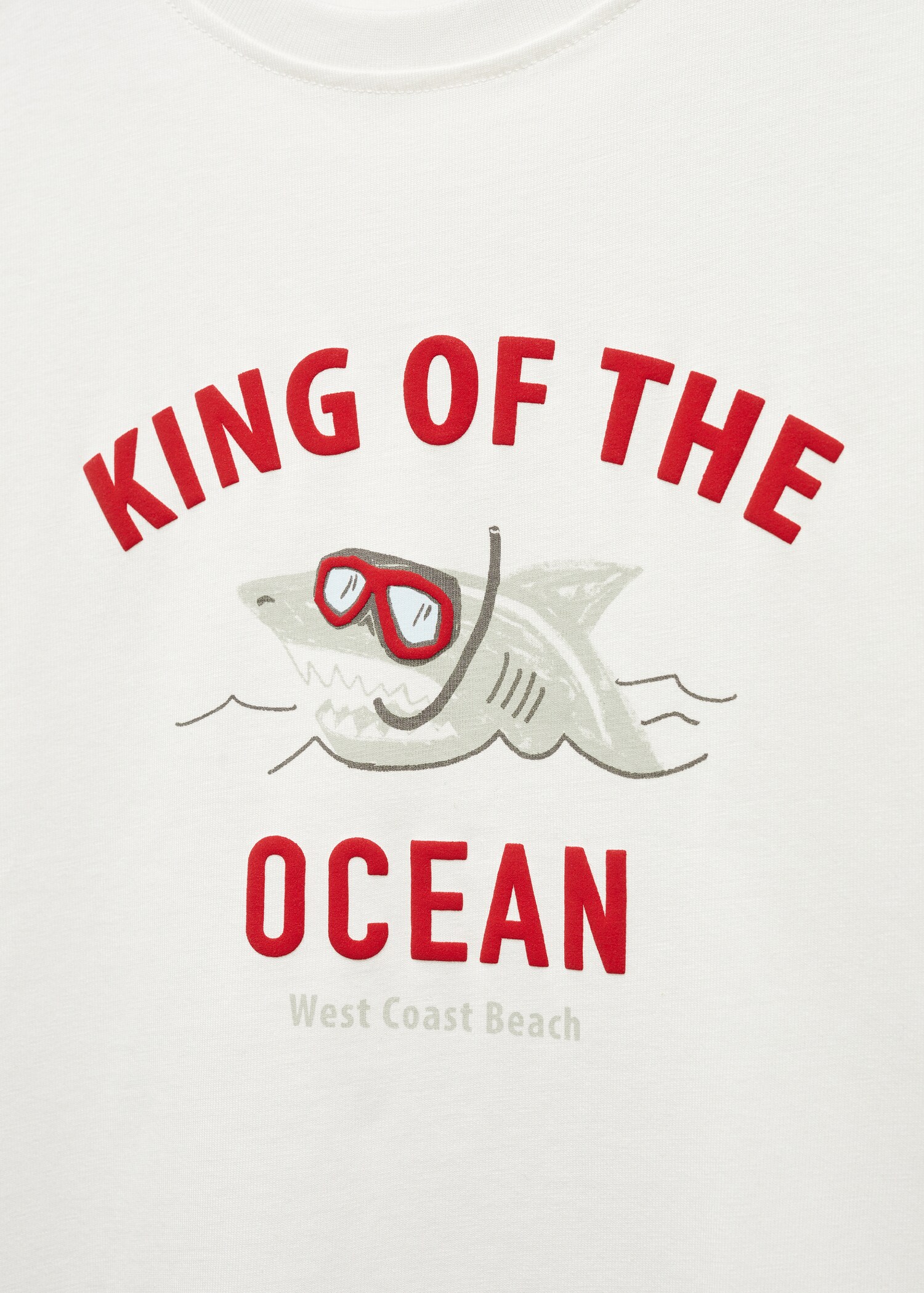 Printed message T-shirt - Details of the article 8