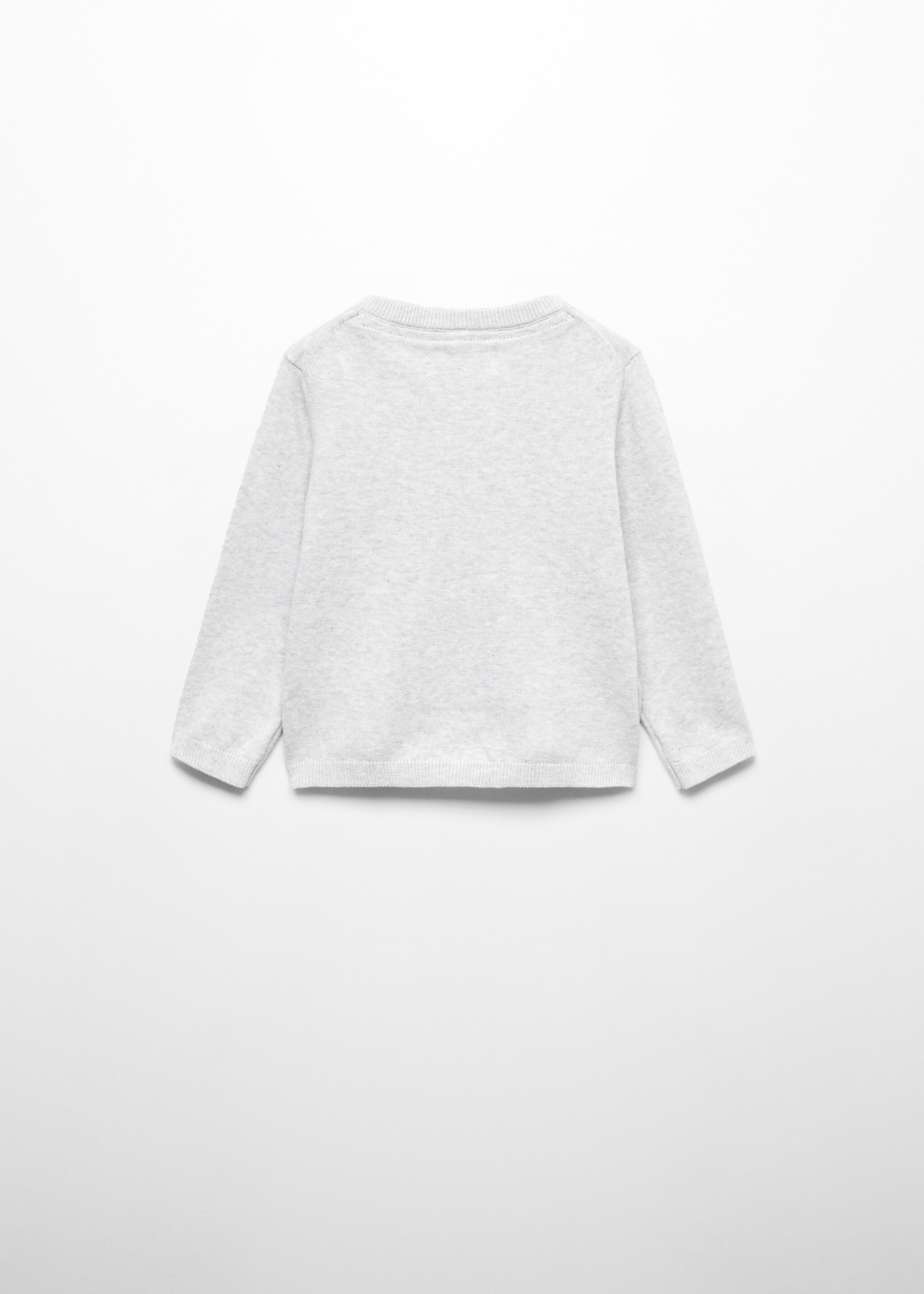 Sweter dekolt V - Tylna strona artykułu