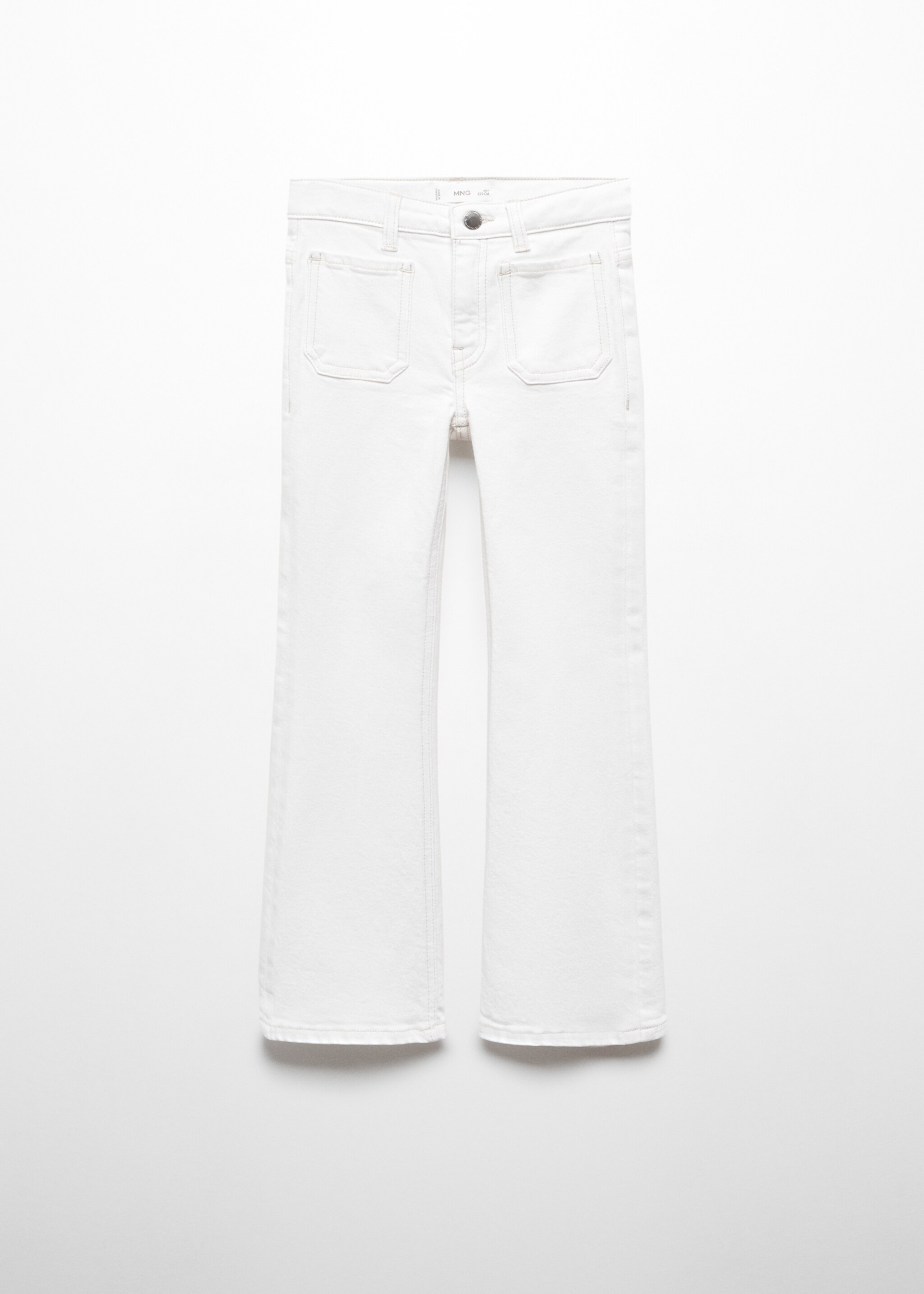 Jeans flare bolsillos - Artículo sin modelo