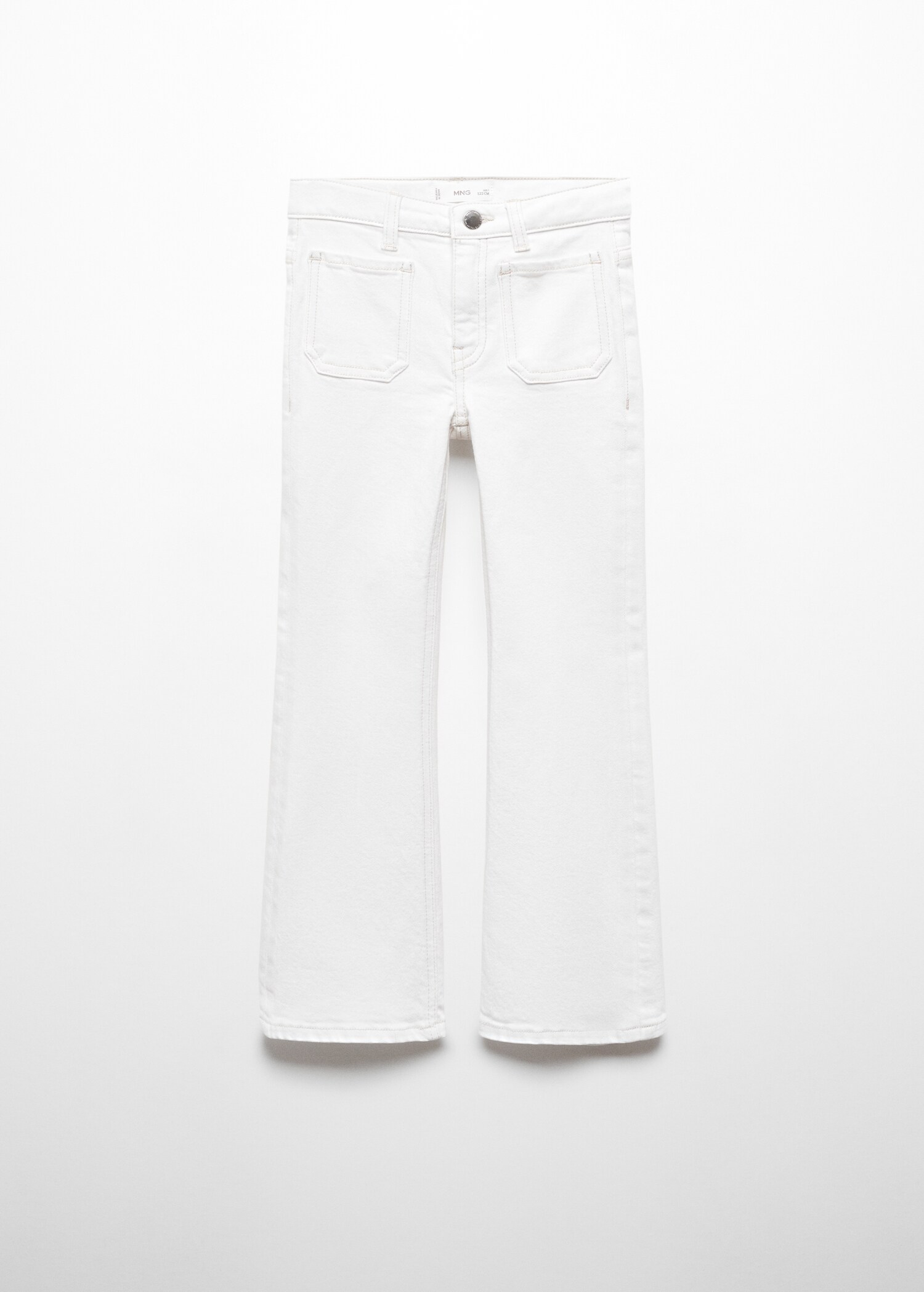 Flared jeans with pocket - Article without model