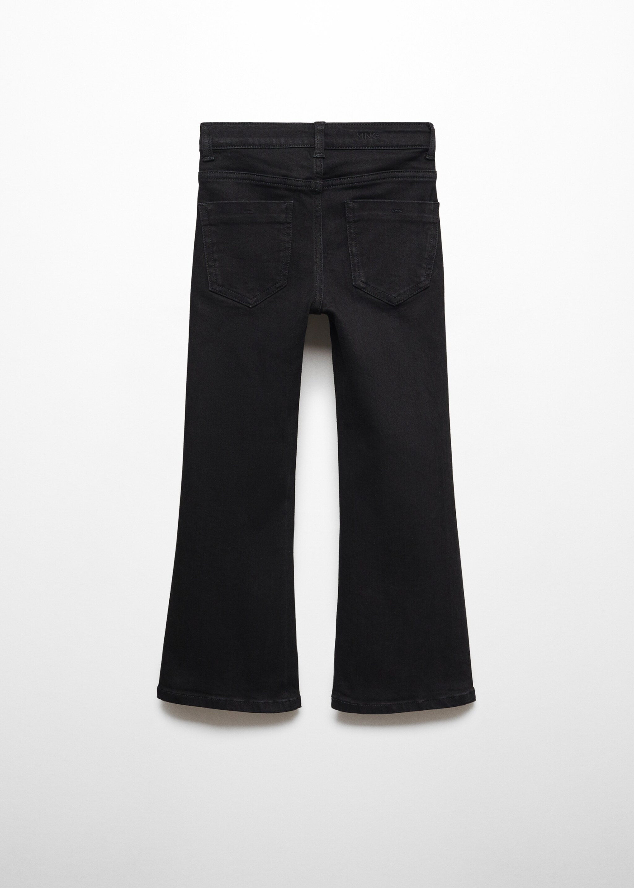 Flared jeans with pocket - Reverse of the article