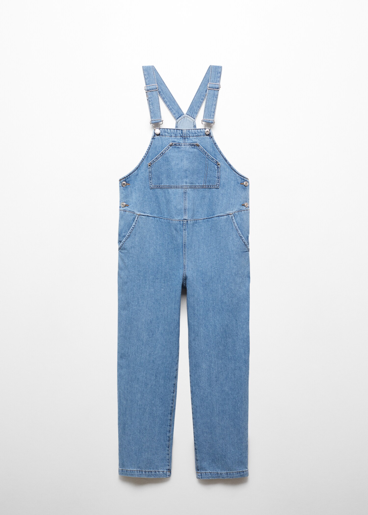 Salopette denim premaman - Articolo senza modello