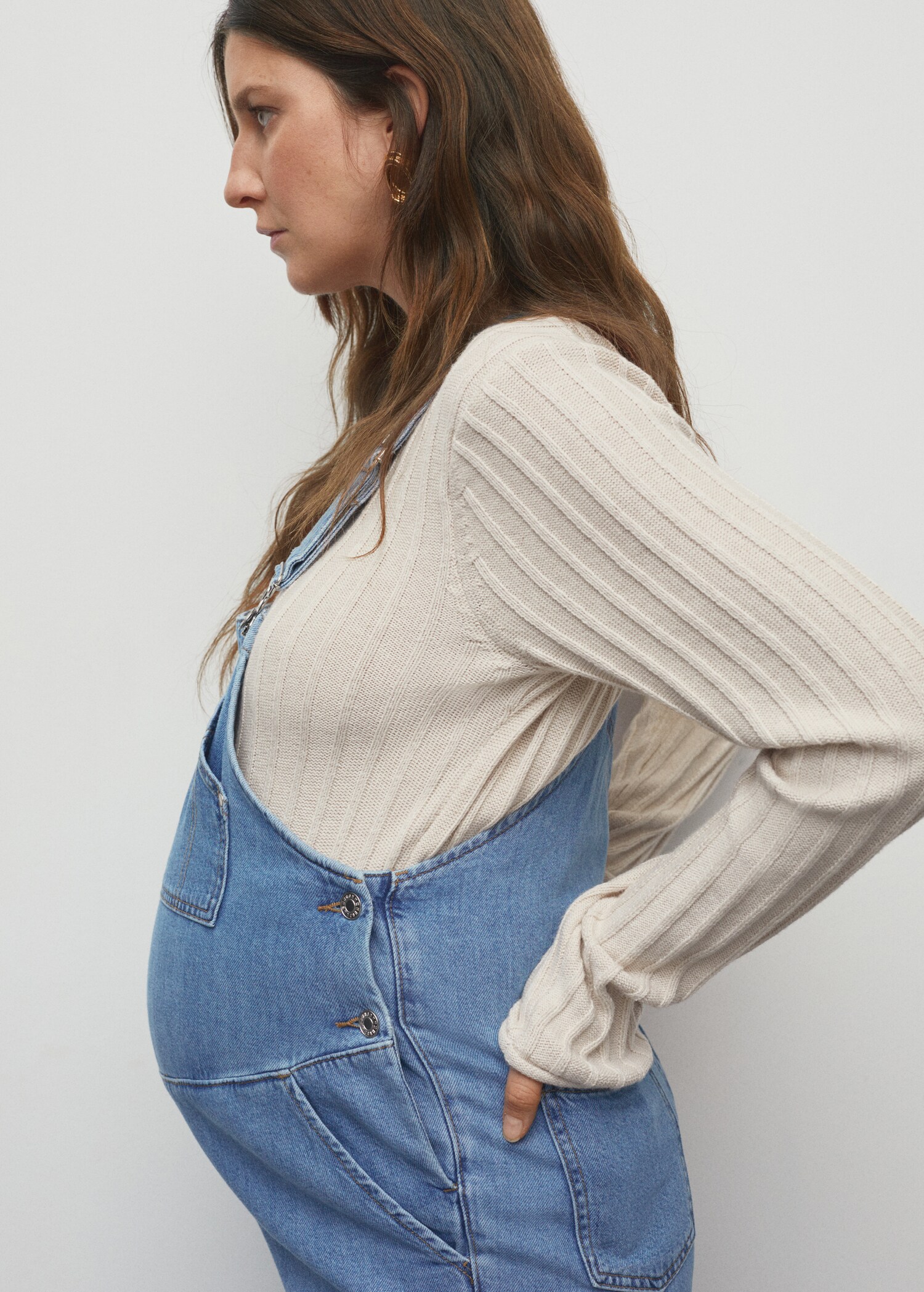 Salopette denim premaman - Dettaglio dell'articolo 1