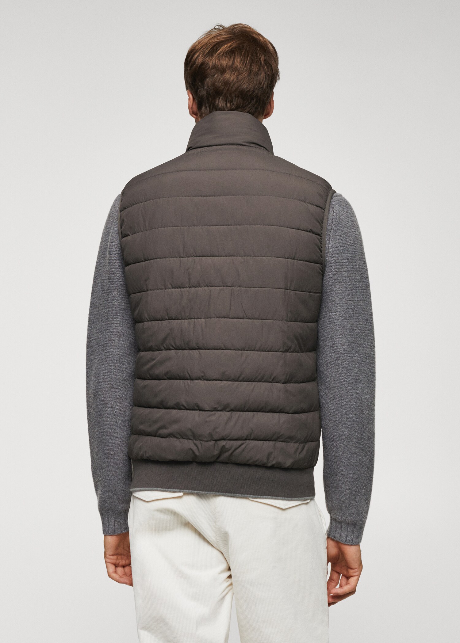 Armilla embuatada ultra lleugera water-repellent - Revers de l'article