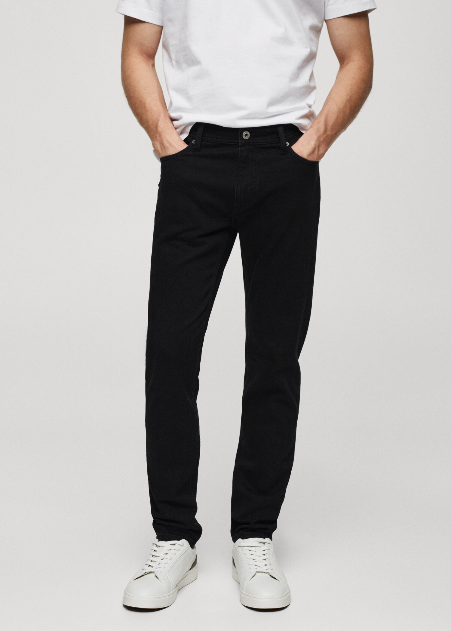 Jan slim-fit jeans - Medium plane
