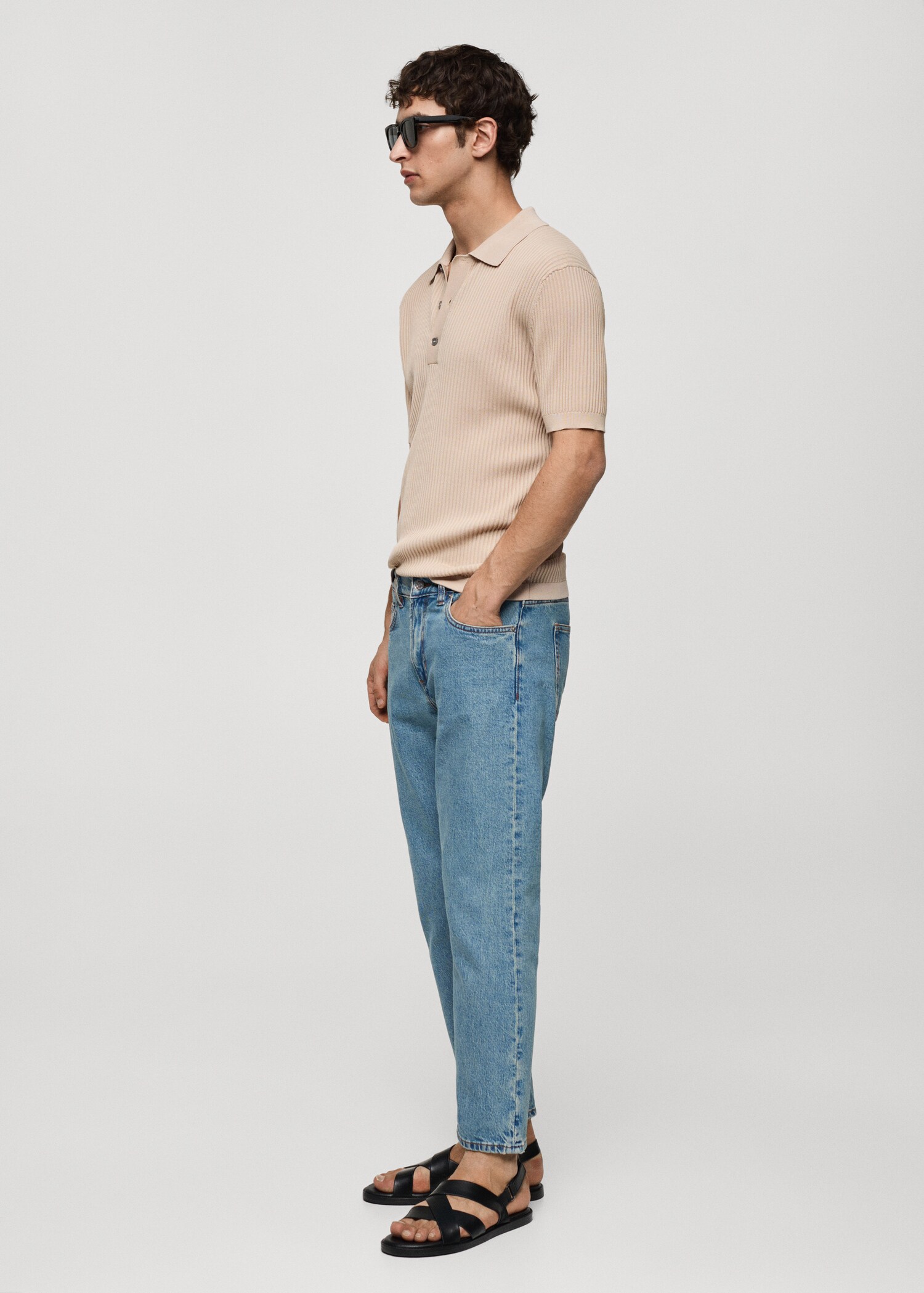 Tapered-Fit-Jeans - Detail des Artikels 2