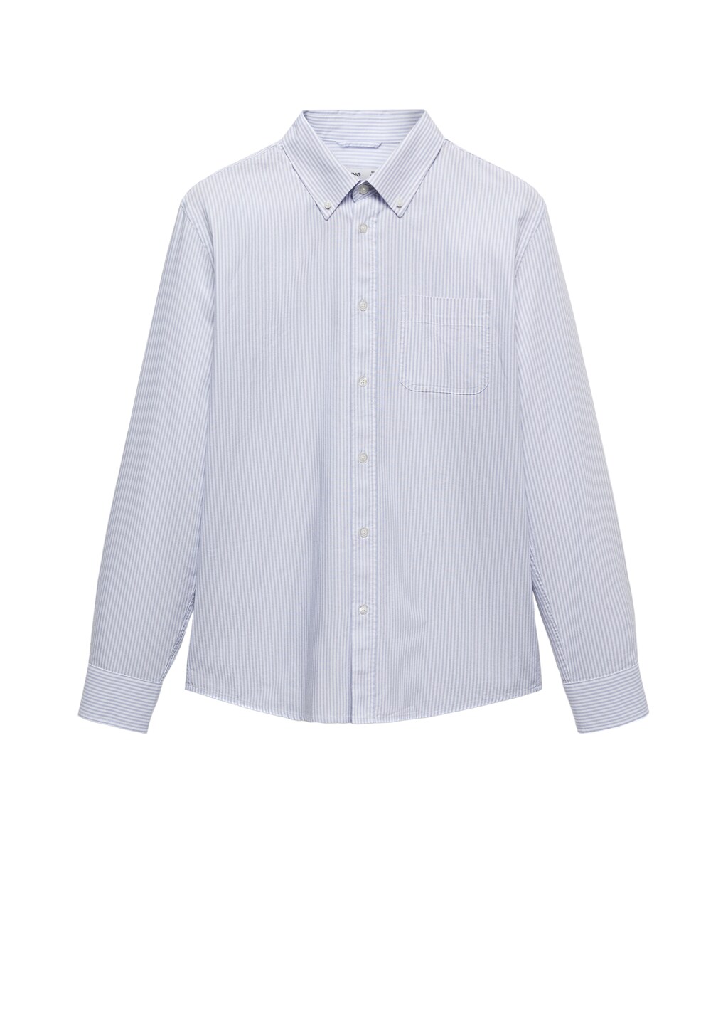 100% cotton kodak striped shirt - Men | MANGO OUTLET USA