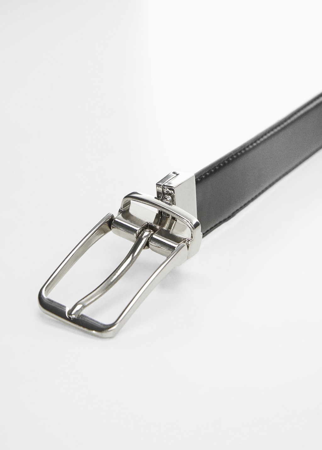 Leather reversible belt Men MANGO OUTLET Czech Republic