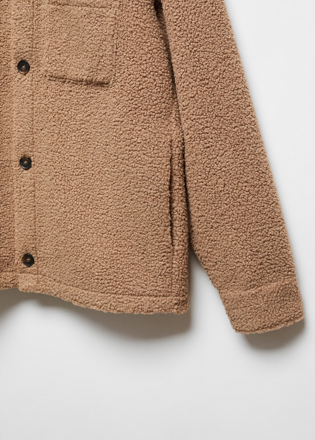 Wool blend jacket with pockets - Gray marl | ZARA United States