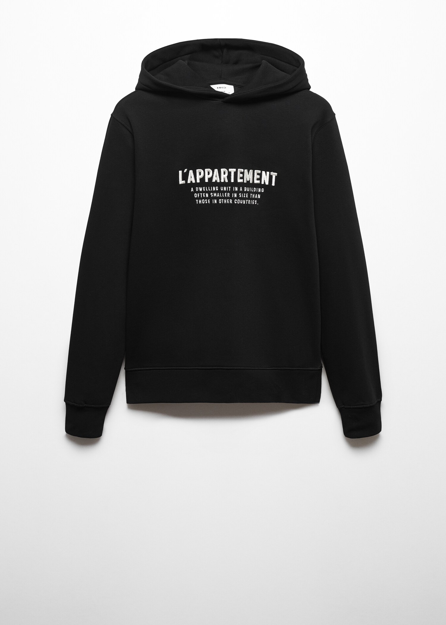 Kapuzenpullover mit Stickerei - Artikel ohne Model