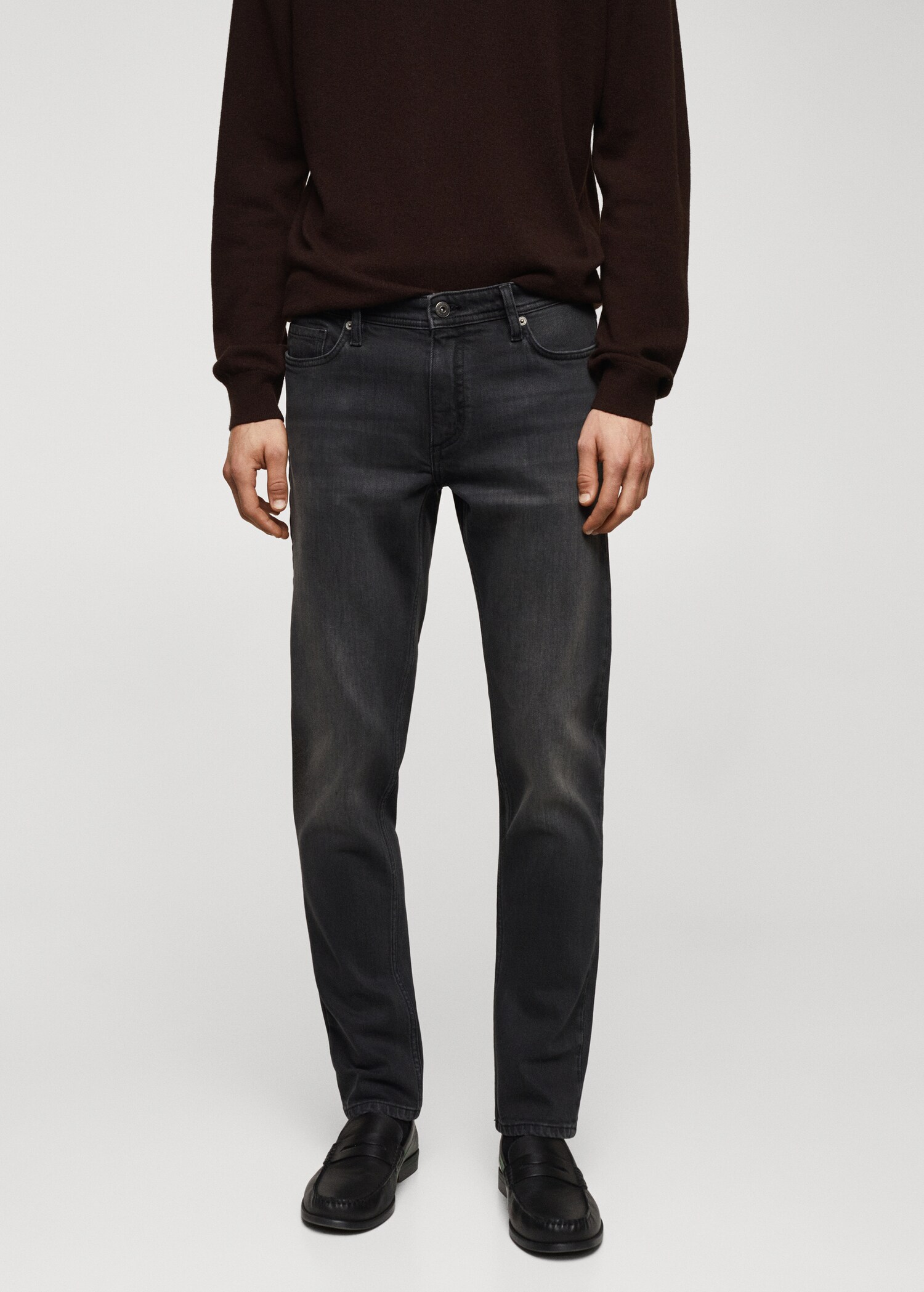 Jan slim-fit jeans - Medium plane