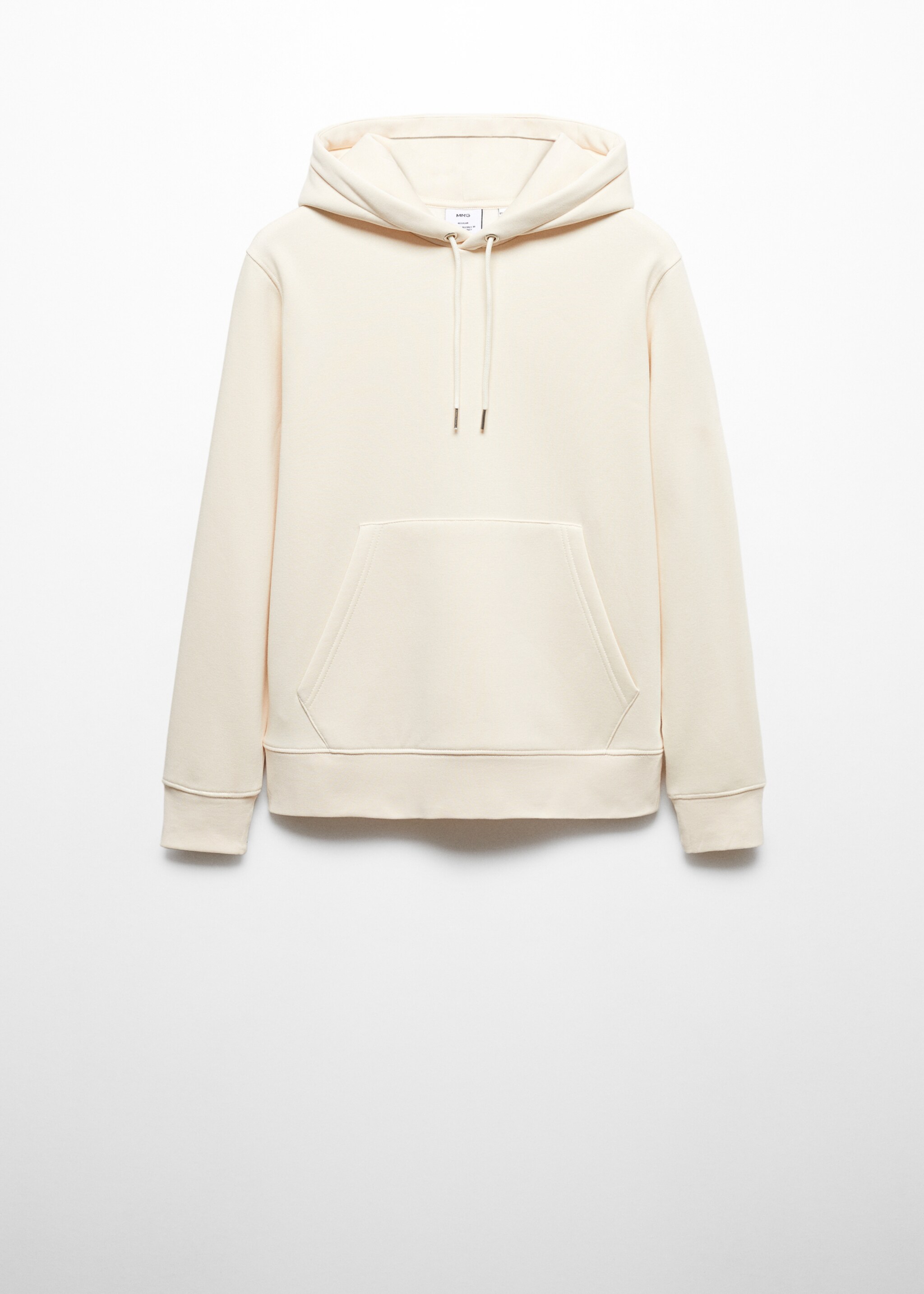 Kangaroo hooded cotton sweatshirt - Article without model
