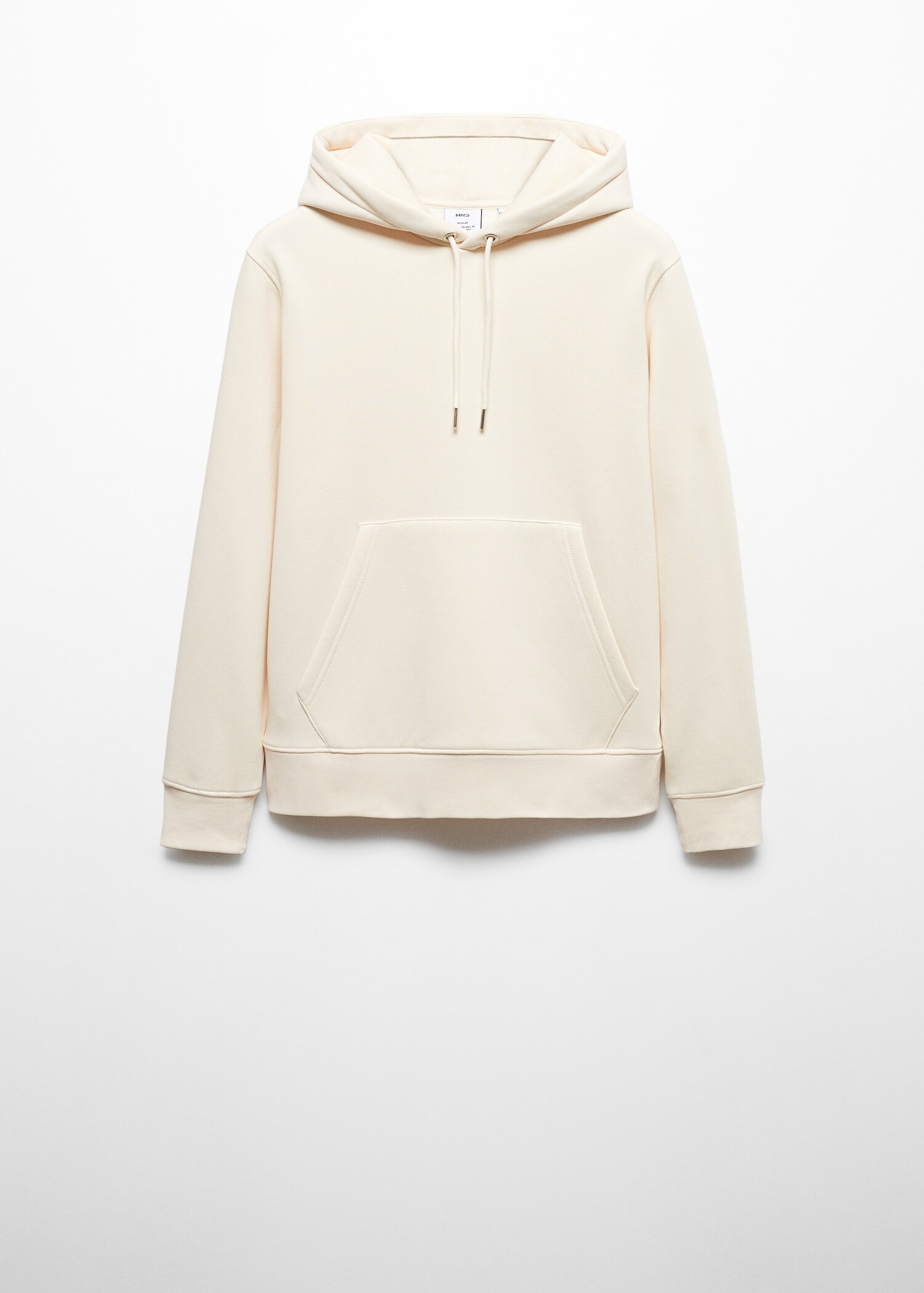 Kangaroo hooded cotton sweatshirt - Article without model