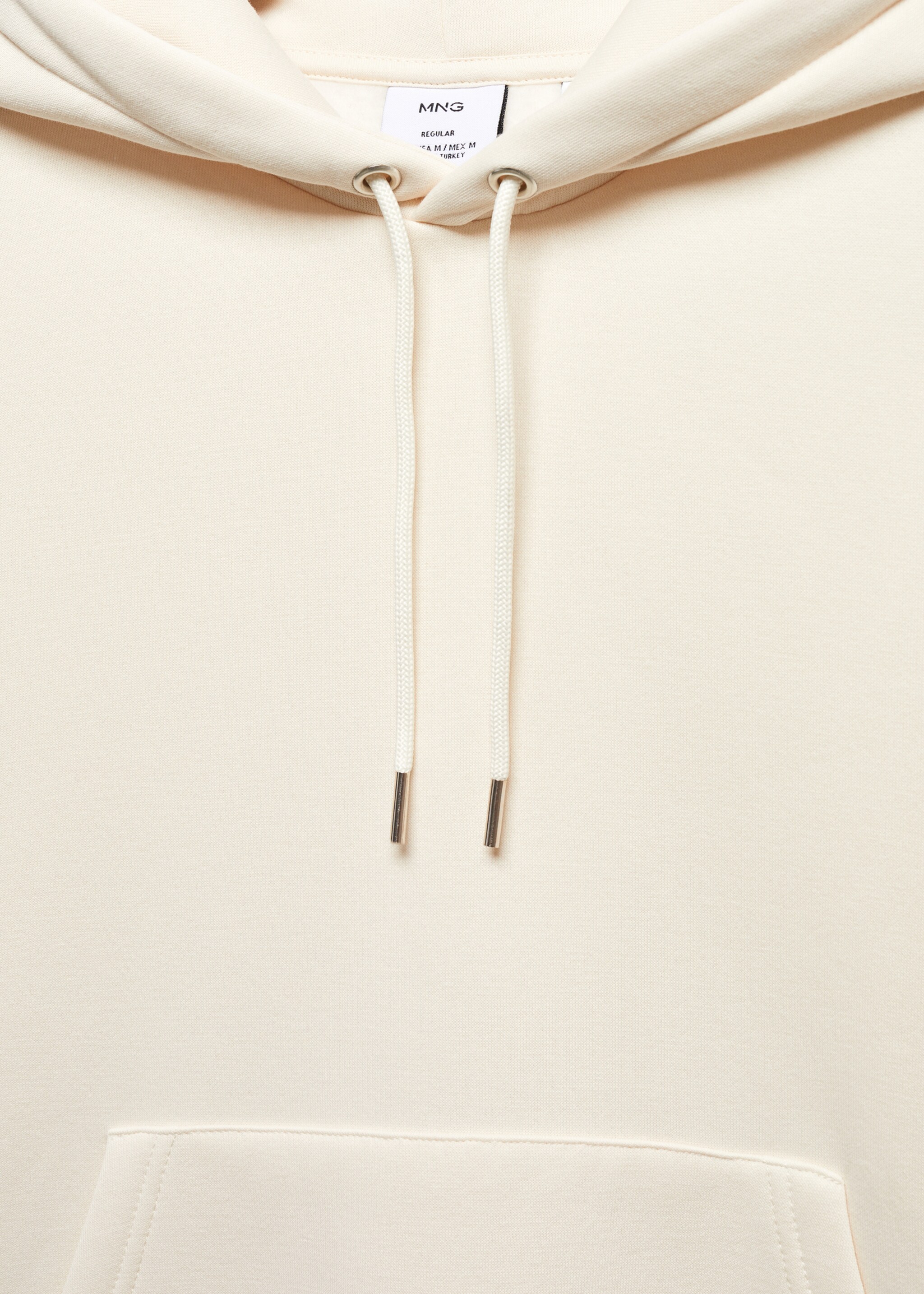 Kangaroo hooded cotton sweatshirt - Details of the article 8