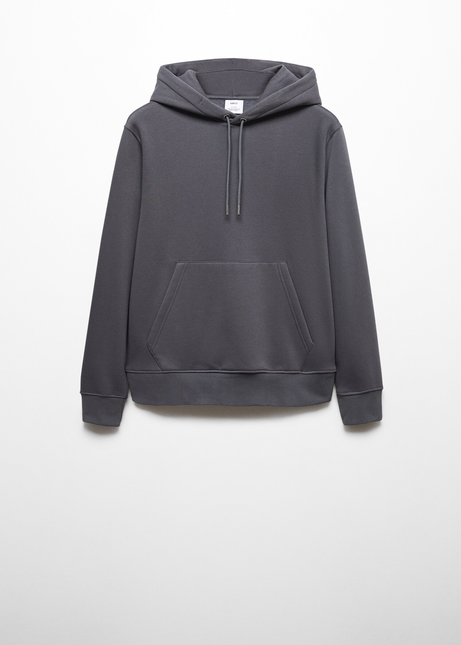 Känguru-Sweatshirt aus Baumwoll mit Kapuze - Artikel ohne Model