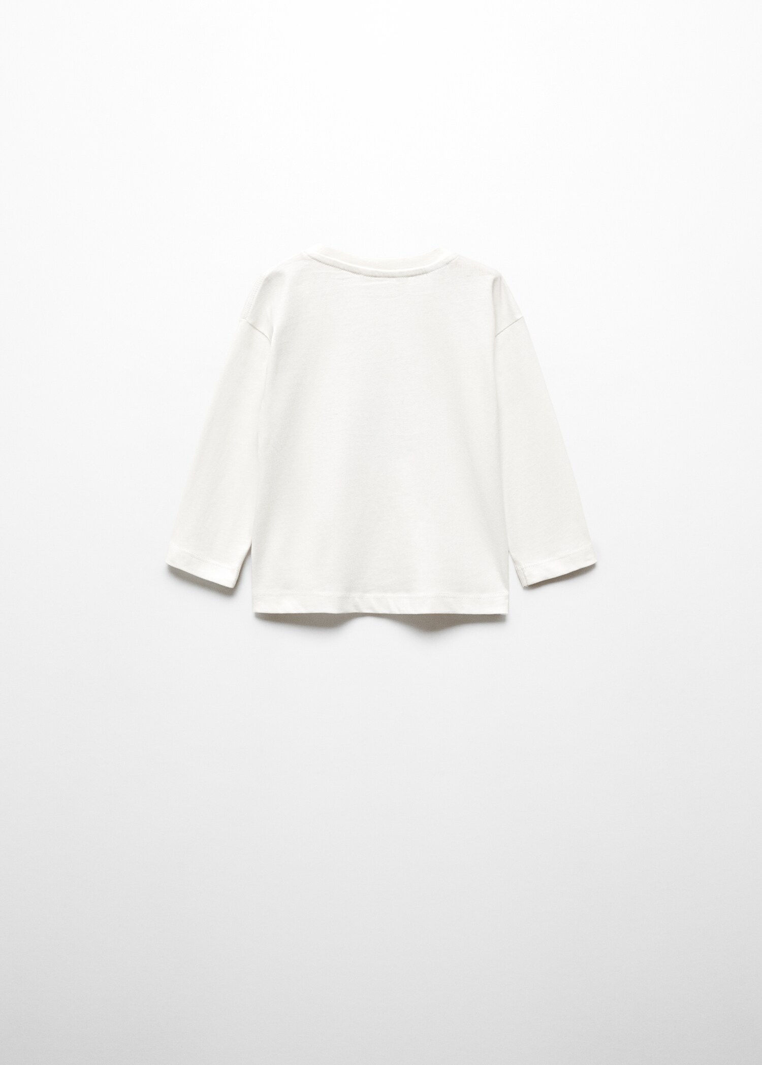 Cotton printed T-shirt - Reverse of the article