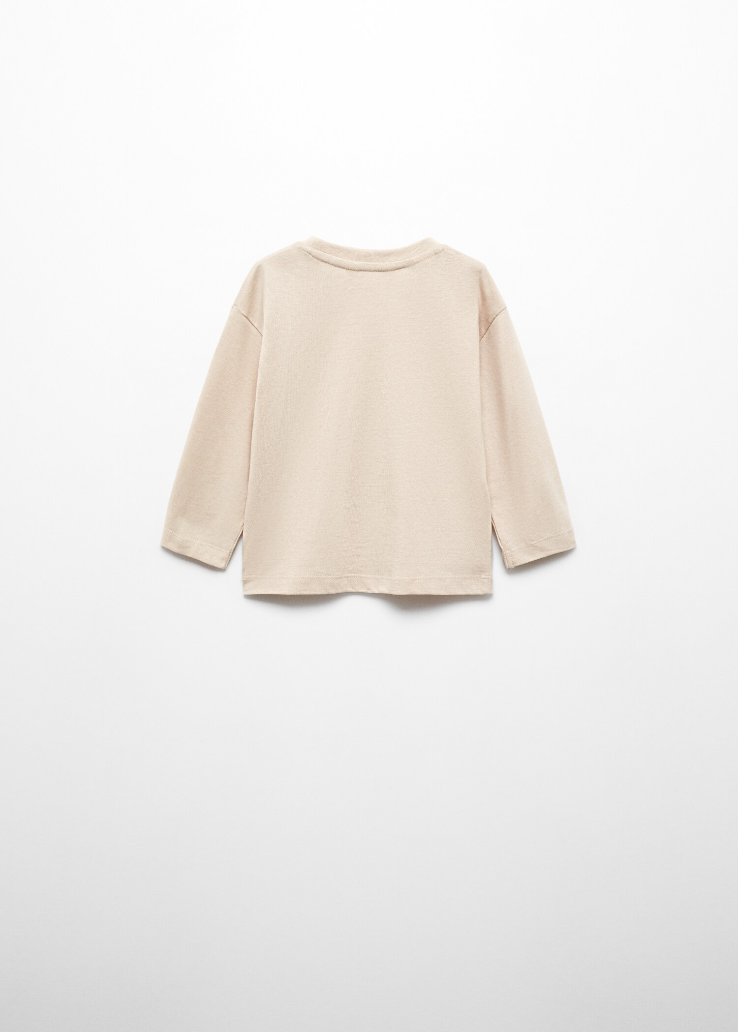 Cotton printed T-shirt - Reverse of the article