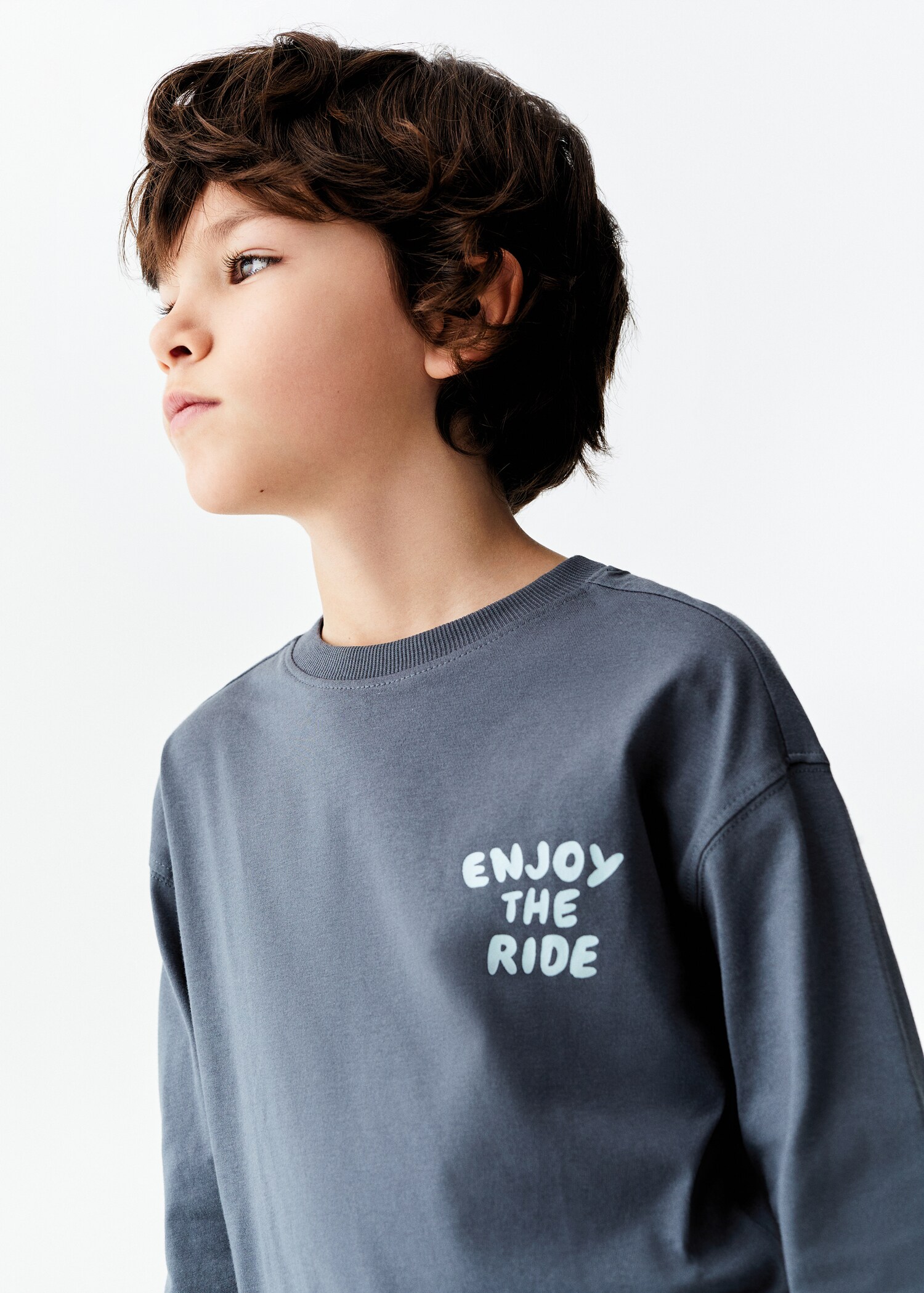 Printed long sleeve t-shirt - Details of the article 1