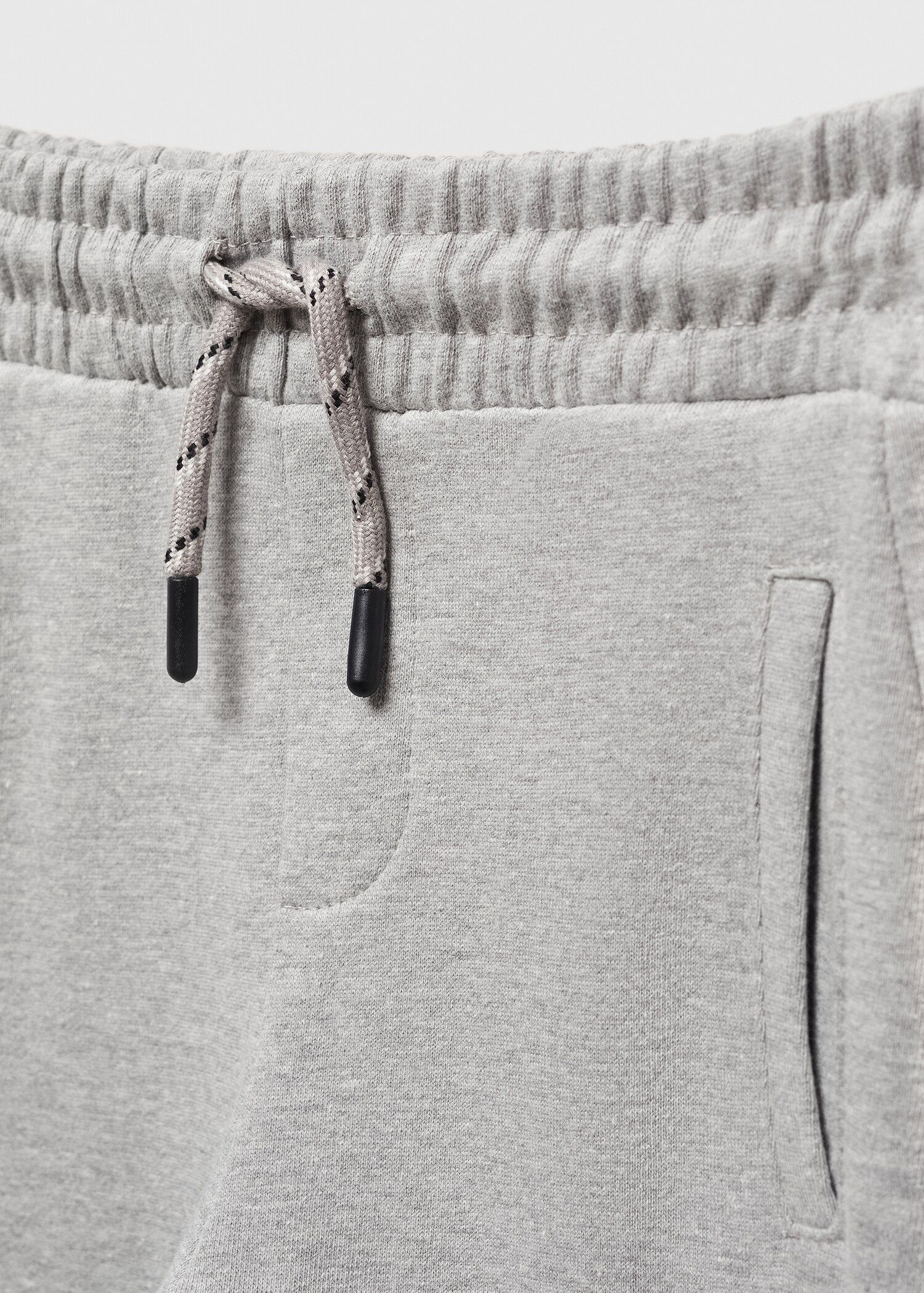 Cotton jogger-style trousers - Details of the article 8