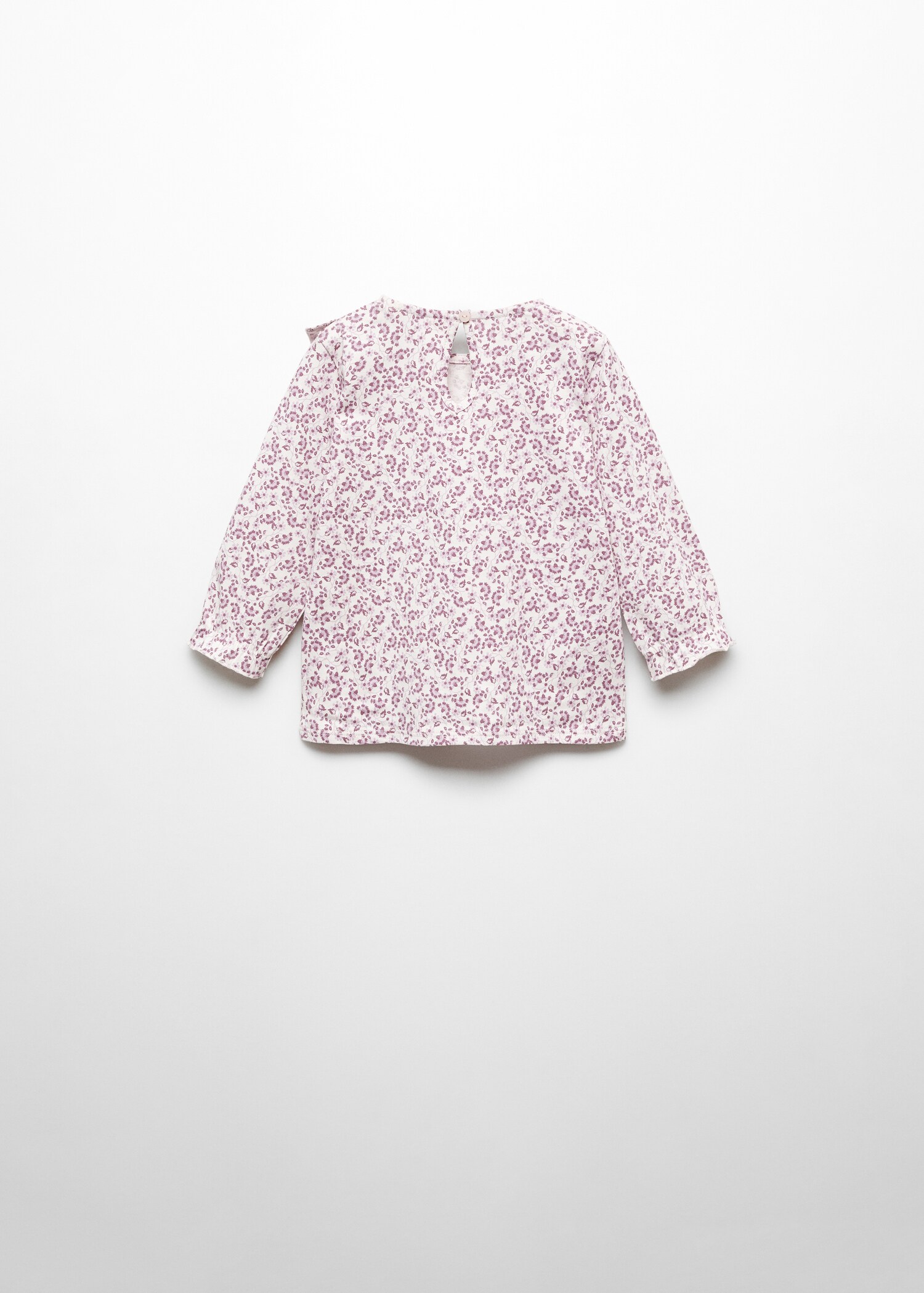 Printed long sleeve t-shirt - Reverse of the article