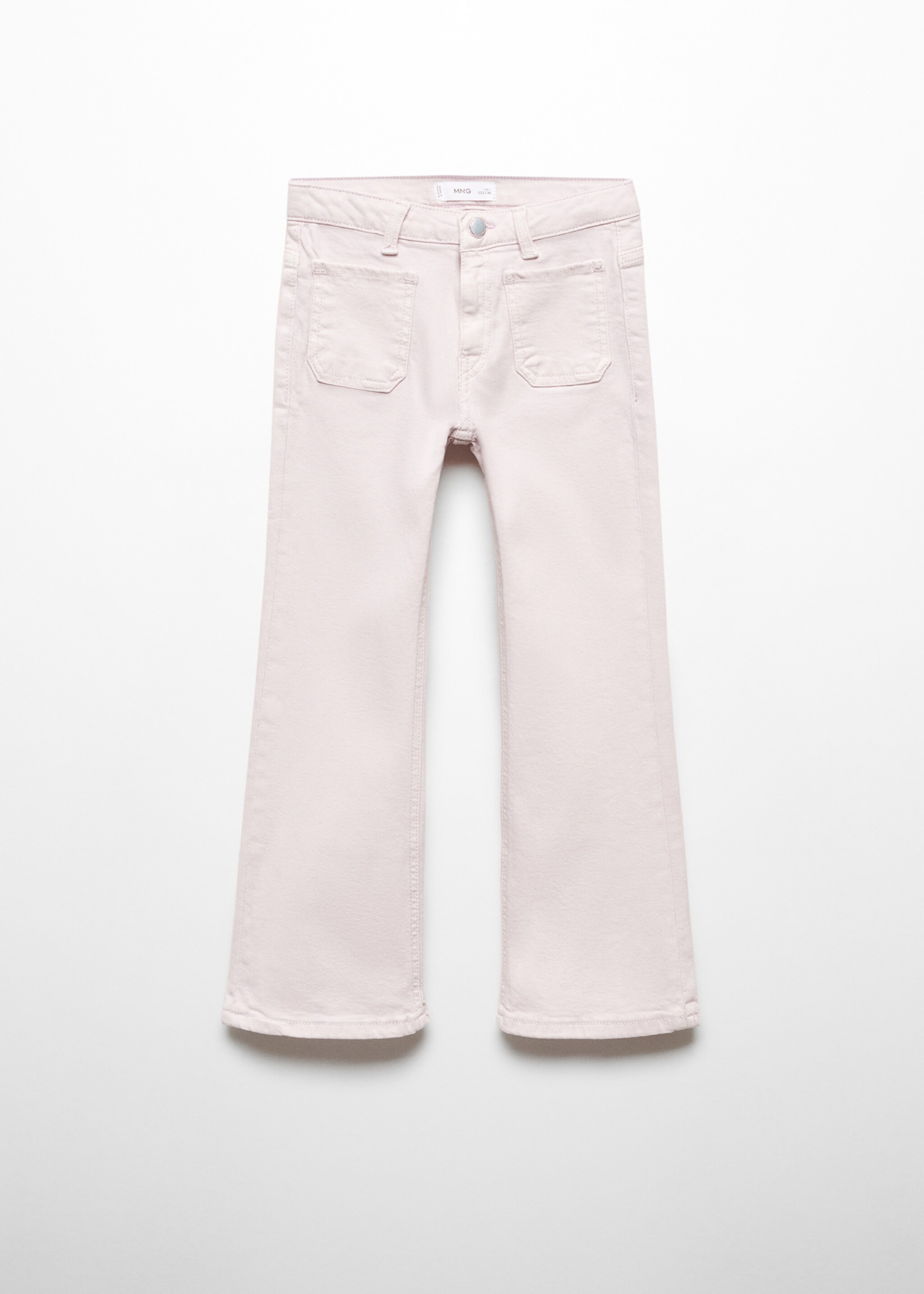 Jeans flare bolsillos - Artículo sin modelo