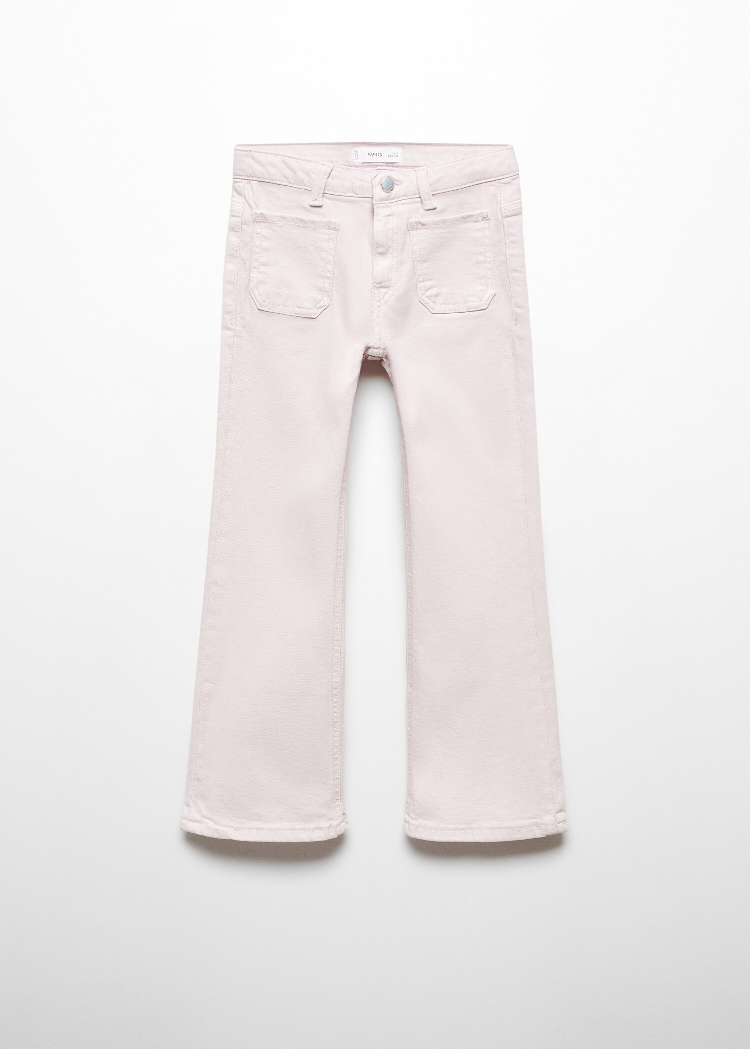 Flared jeans with pocket - Article without model