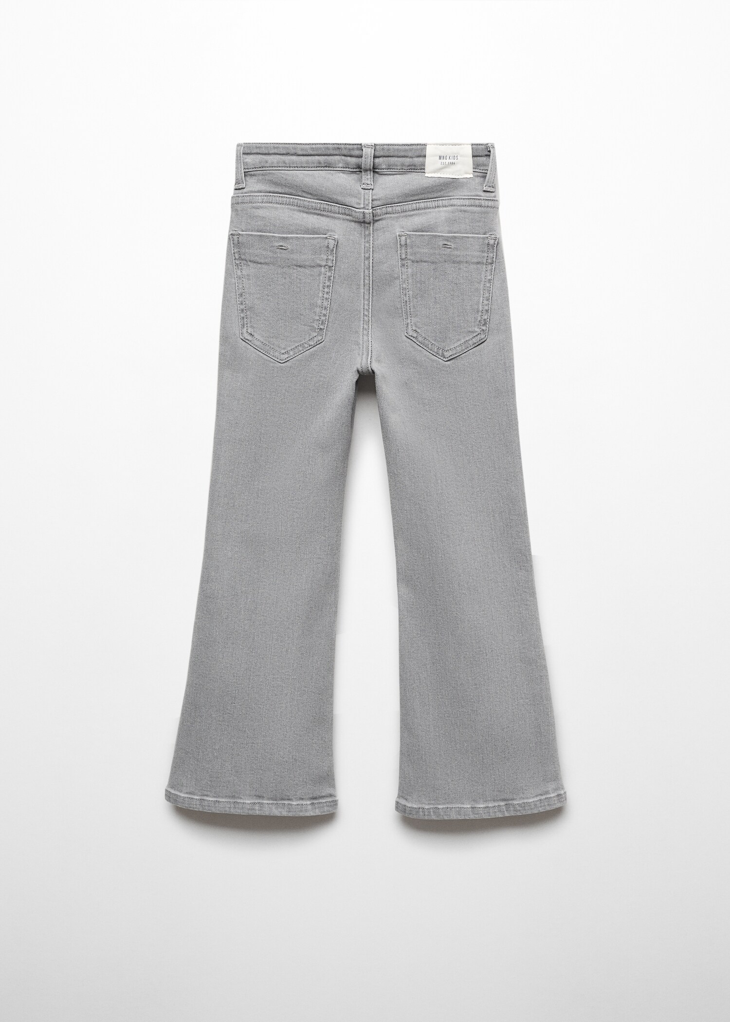 Flared Jeans mit Taschen - Rückseite des Artikels