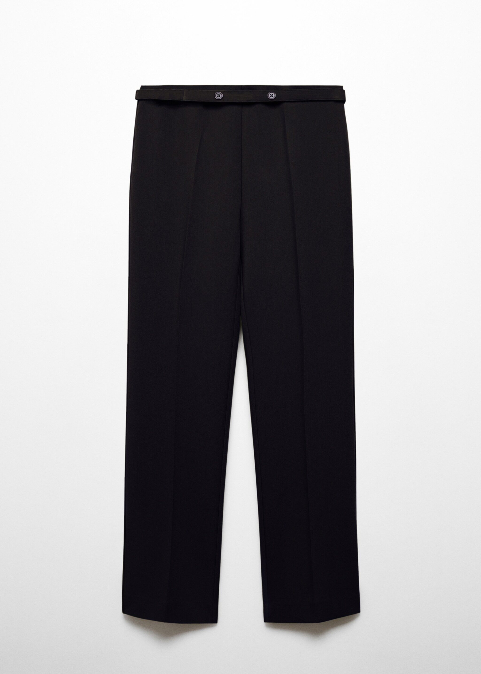 Gerade Hose mit Gürtel - Artikel ohne Model
