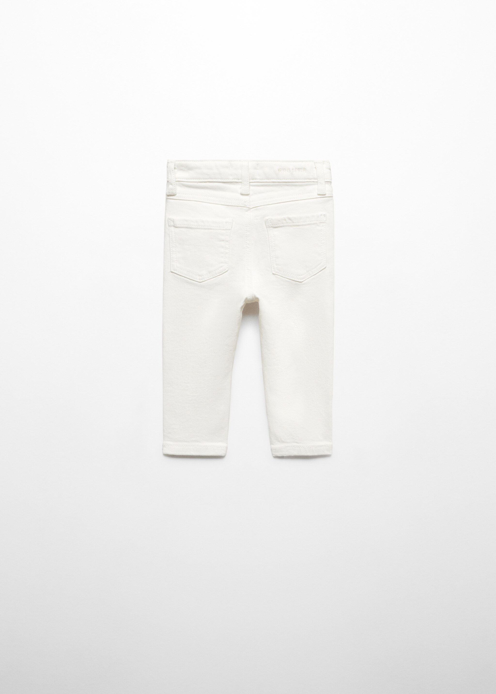 Cotton skinny Jeans - Reverse of the article