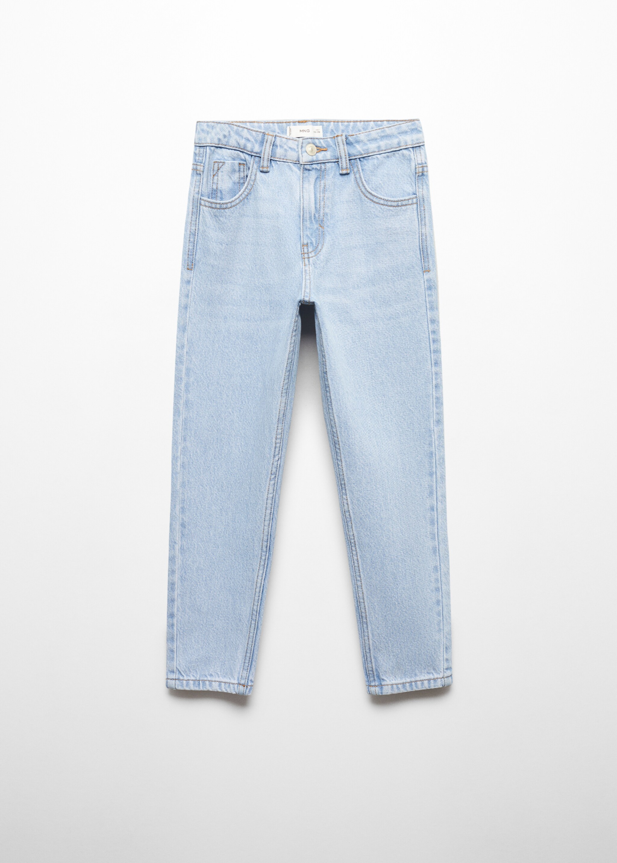 Cotton mom-fit jeans - Article without model