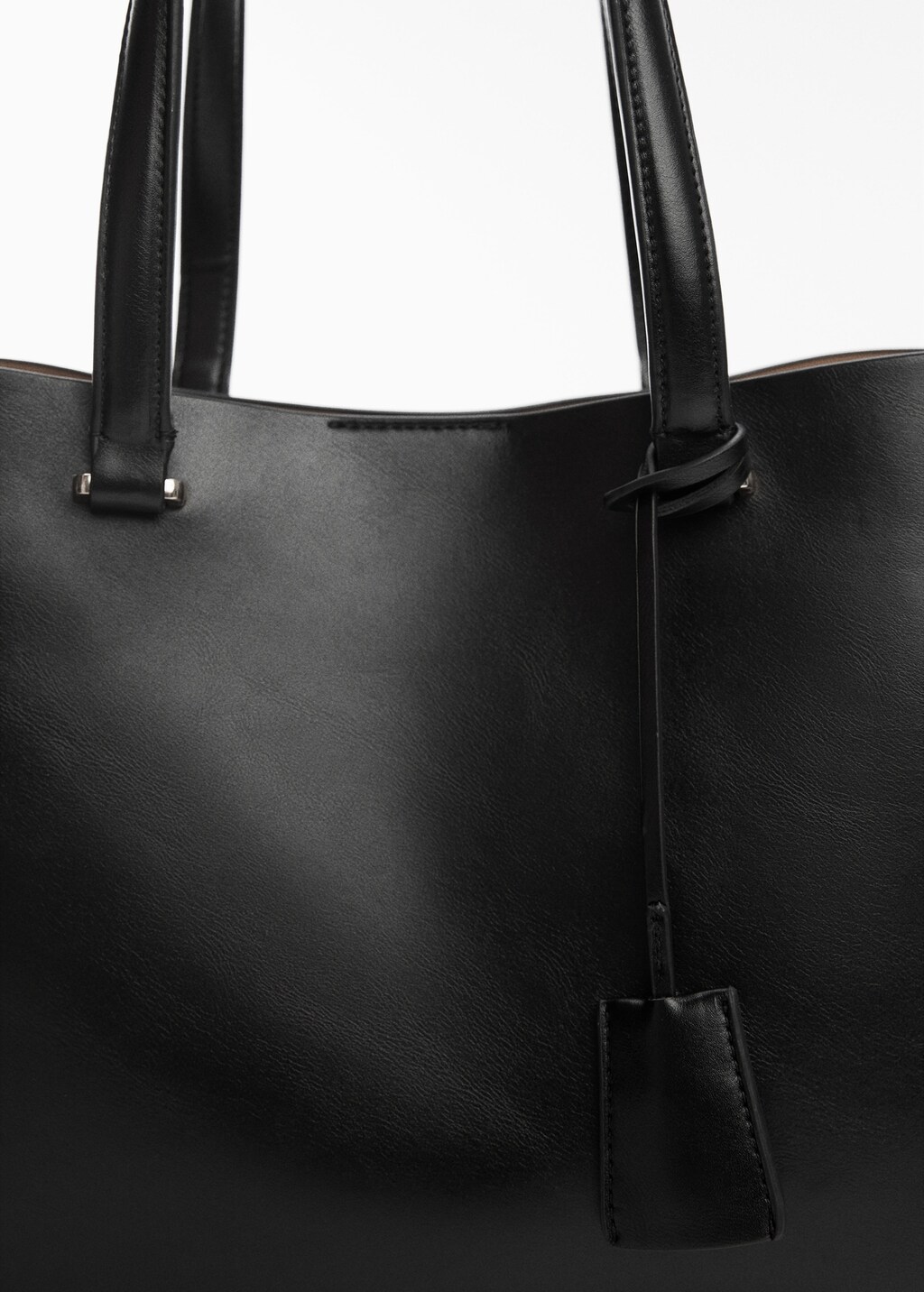 Shopper bag with dual compartment Women MANGO OUTLET USA