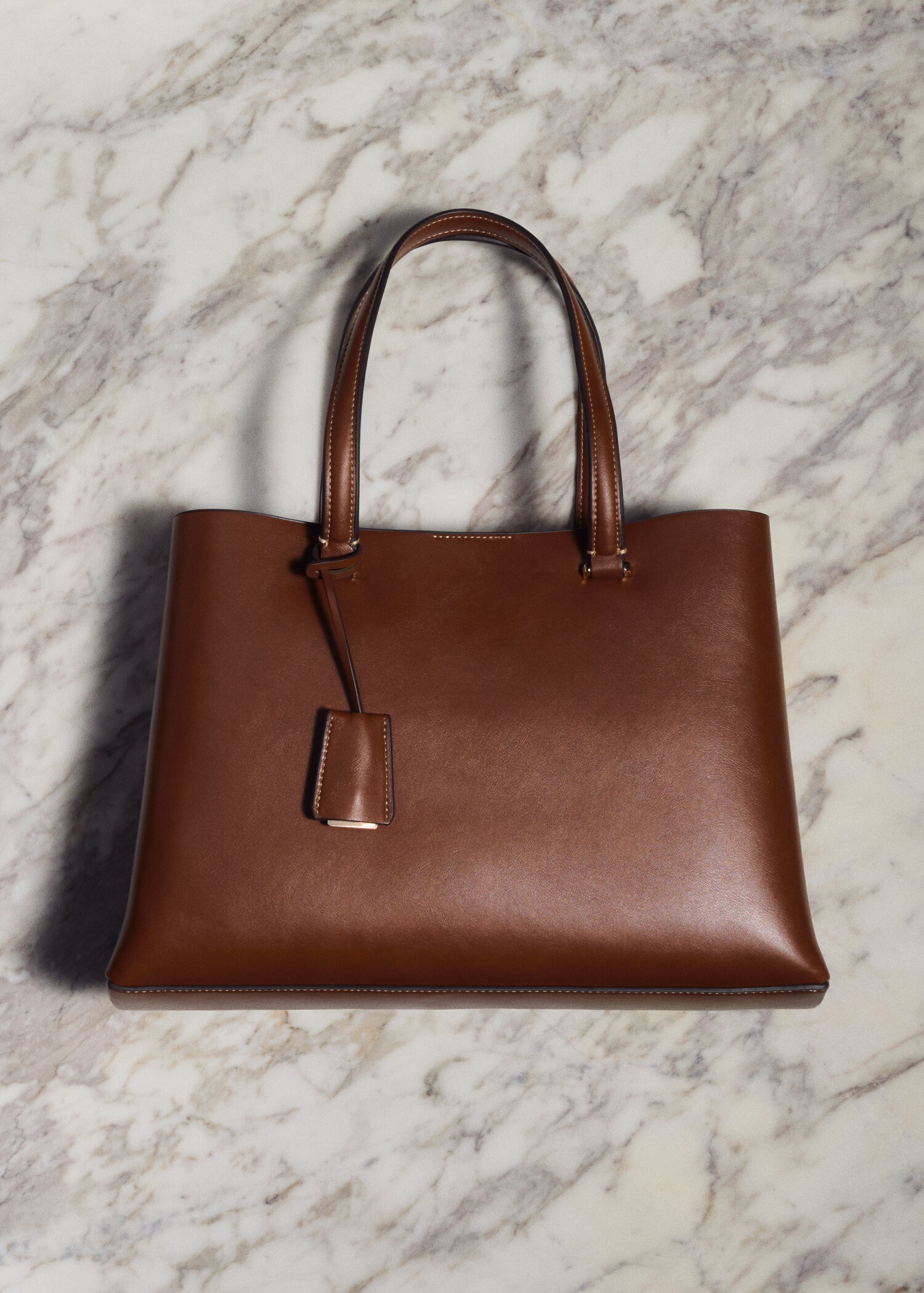 Shopper bag with dual compartment - Details of the article 7