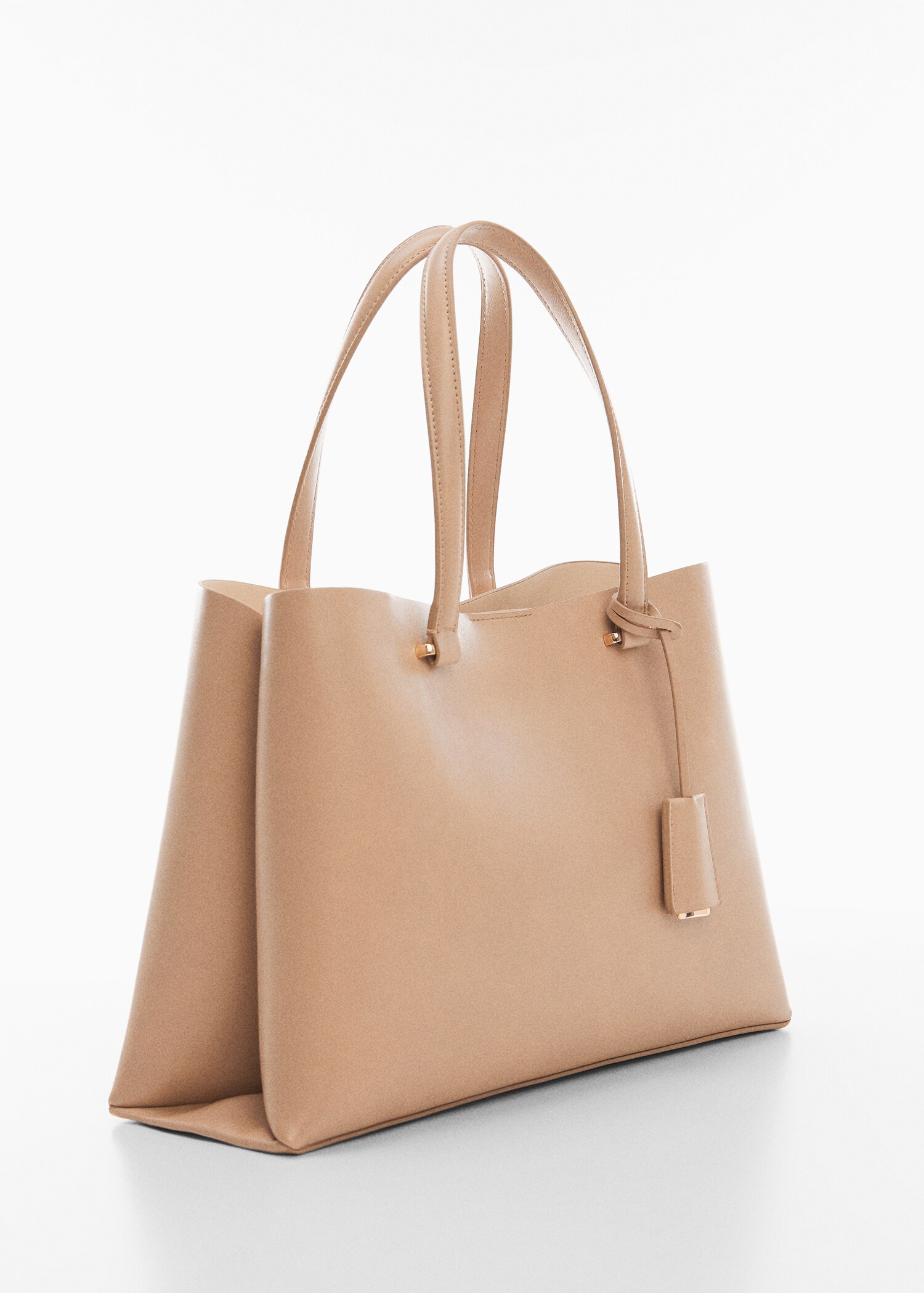Shopper bag with dual compartment - Medium plane