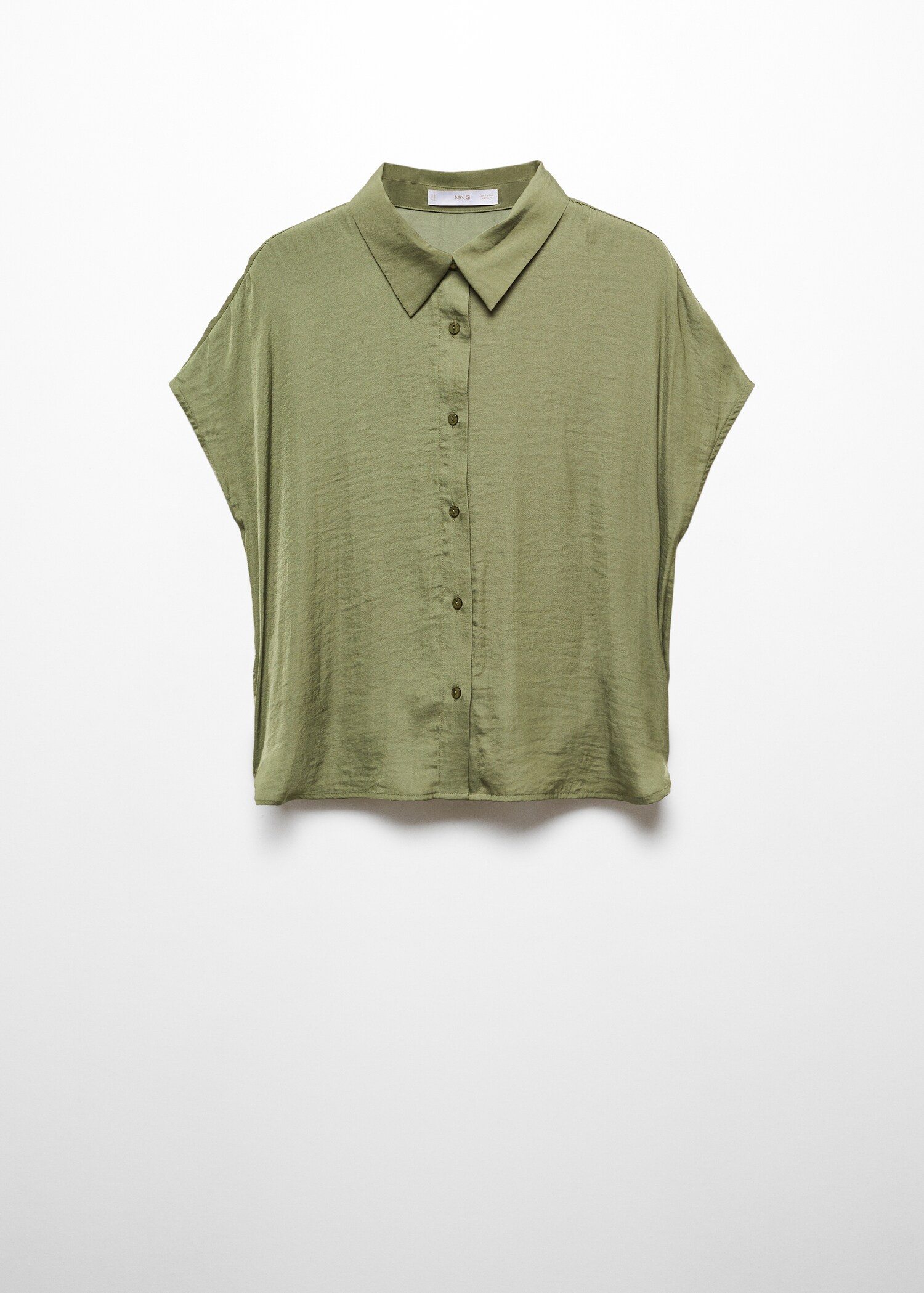Chemise satinée manches courtes - Article sans modèle