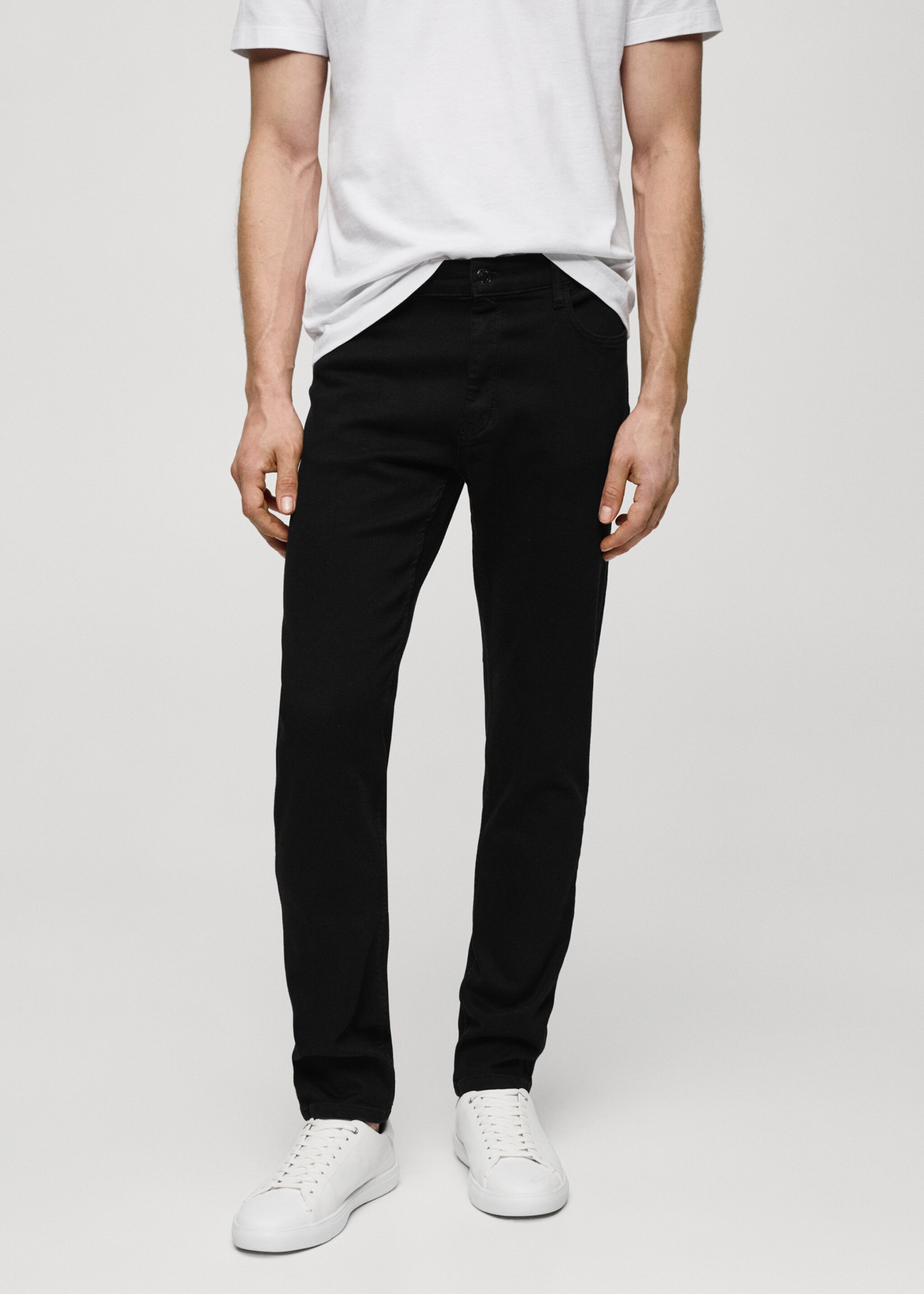 Jean Patrick slim fit Ultra Soft Touch - Plan moyen
