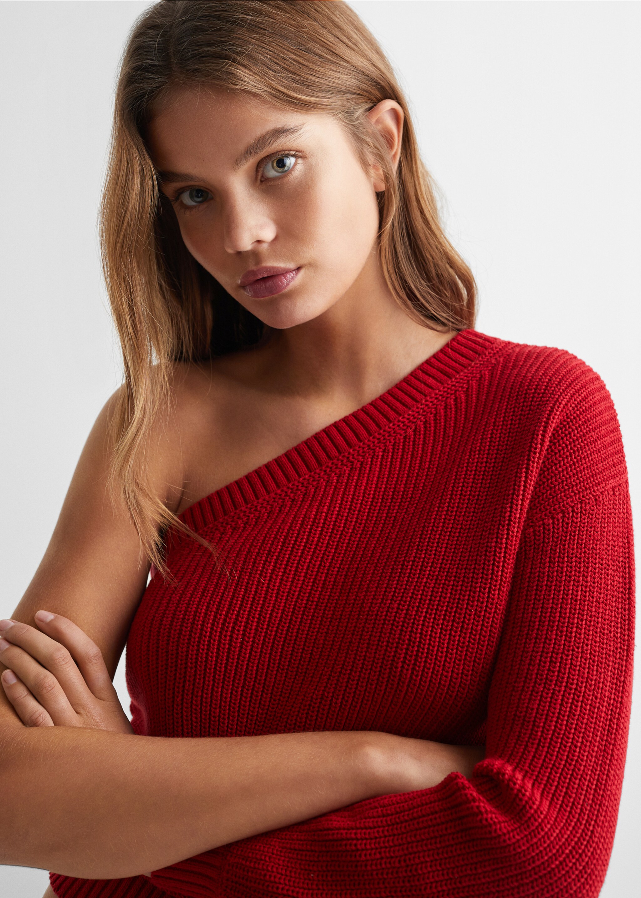 Camisola de malha assimétrica - Pormenor do artigo 1