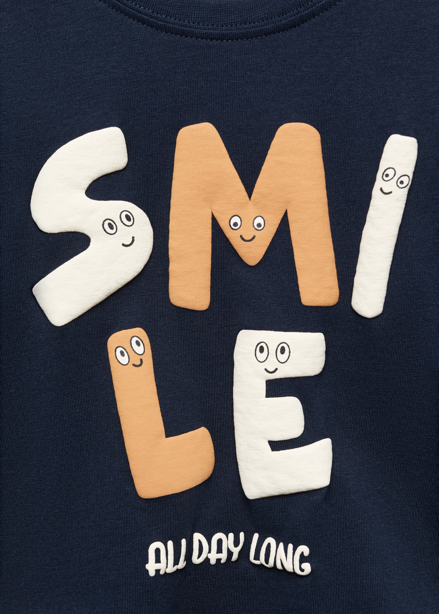 Tryckt text t-shirt - Detaljer om artikeln 8