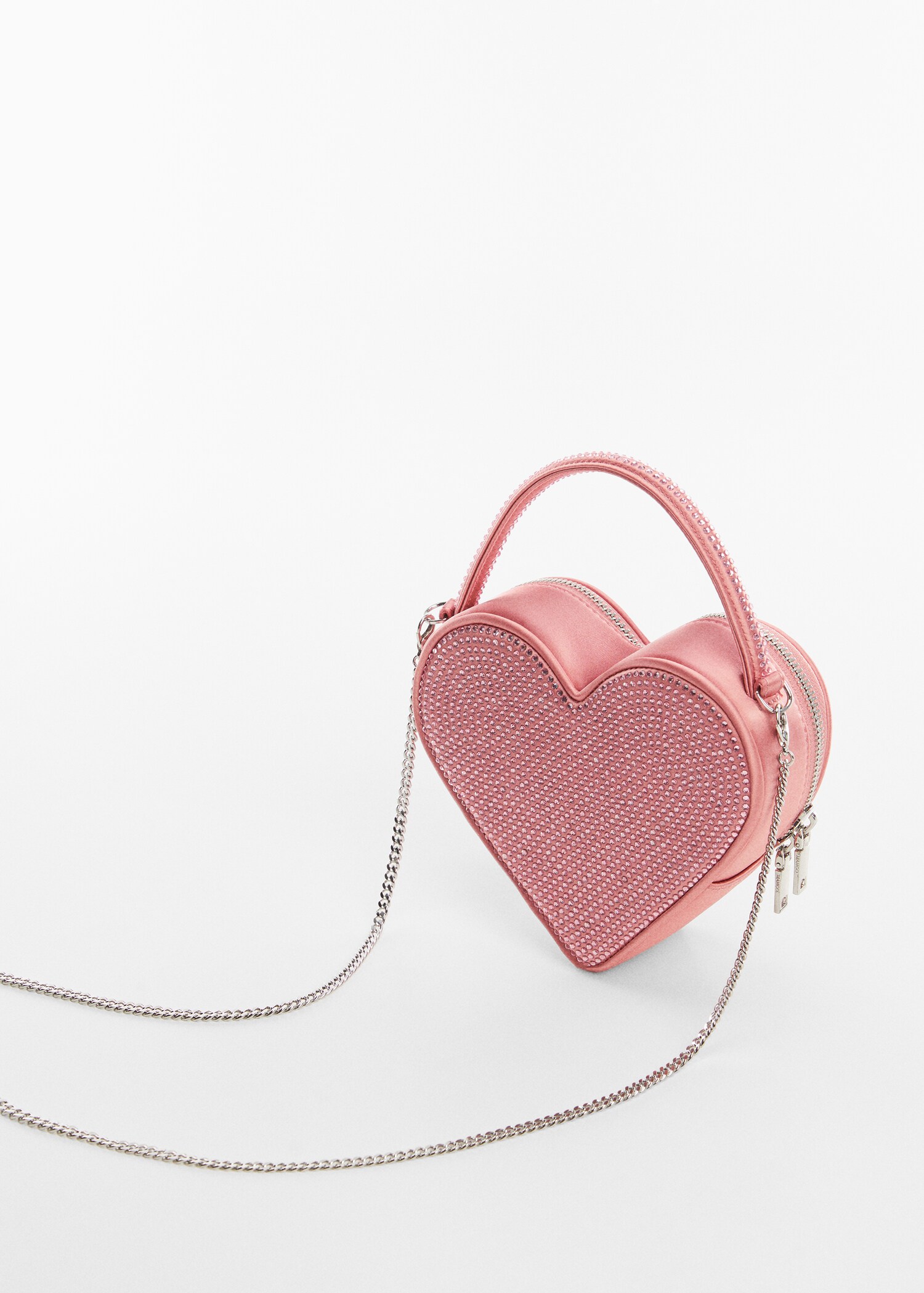 Herz-Tasche mit Kristallsteinverzierung - Detail des Artikels 2