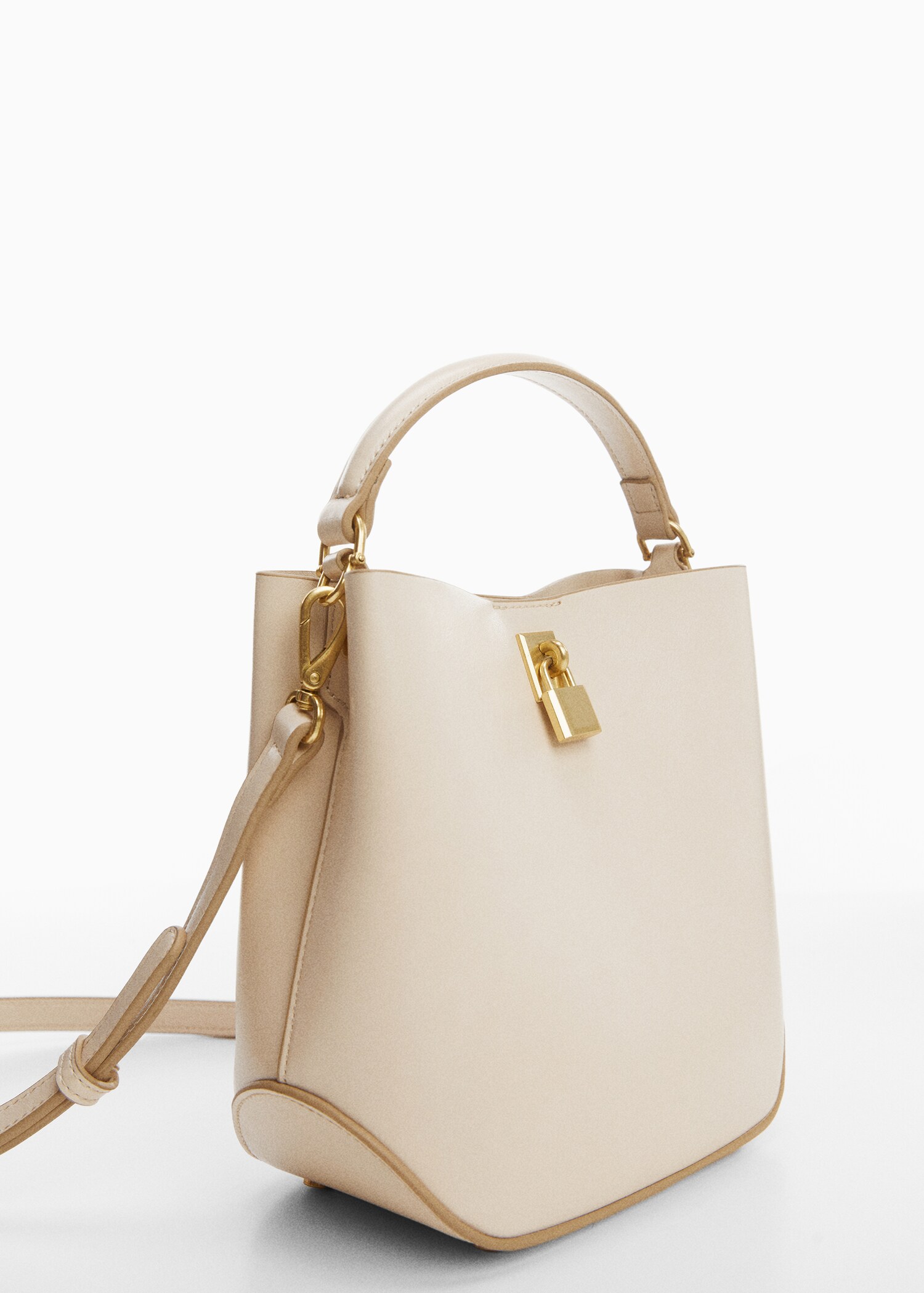 Borsa mini shopper lucchetto - Piano medio