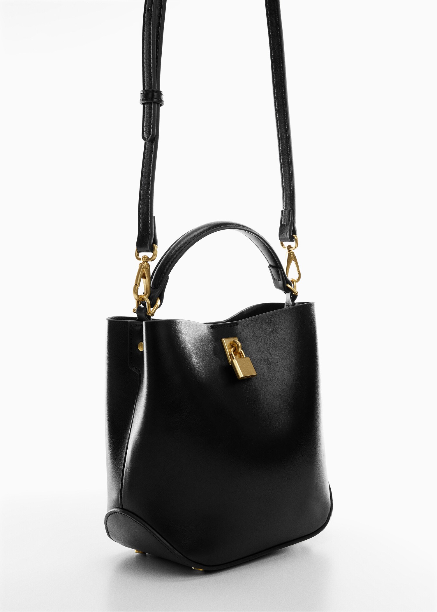 Bolso mini shopper candado - Plano medio