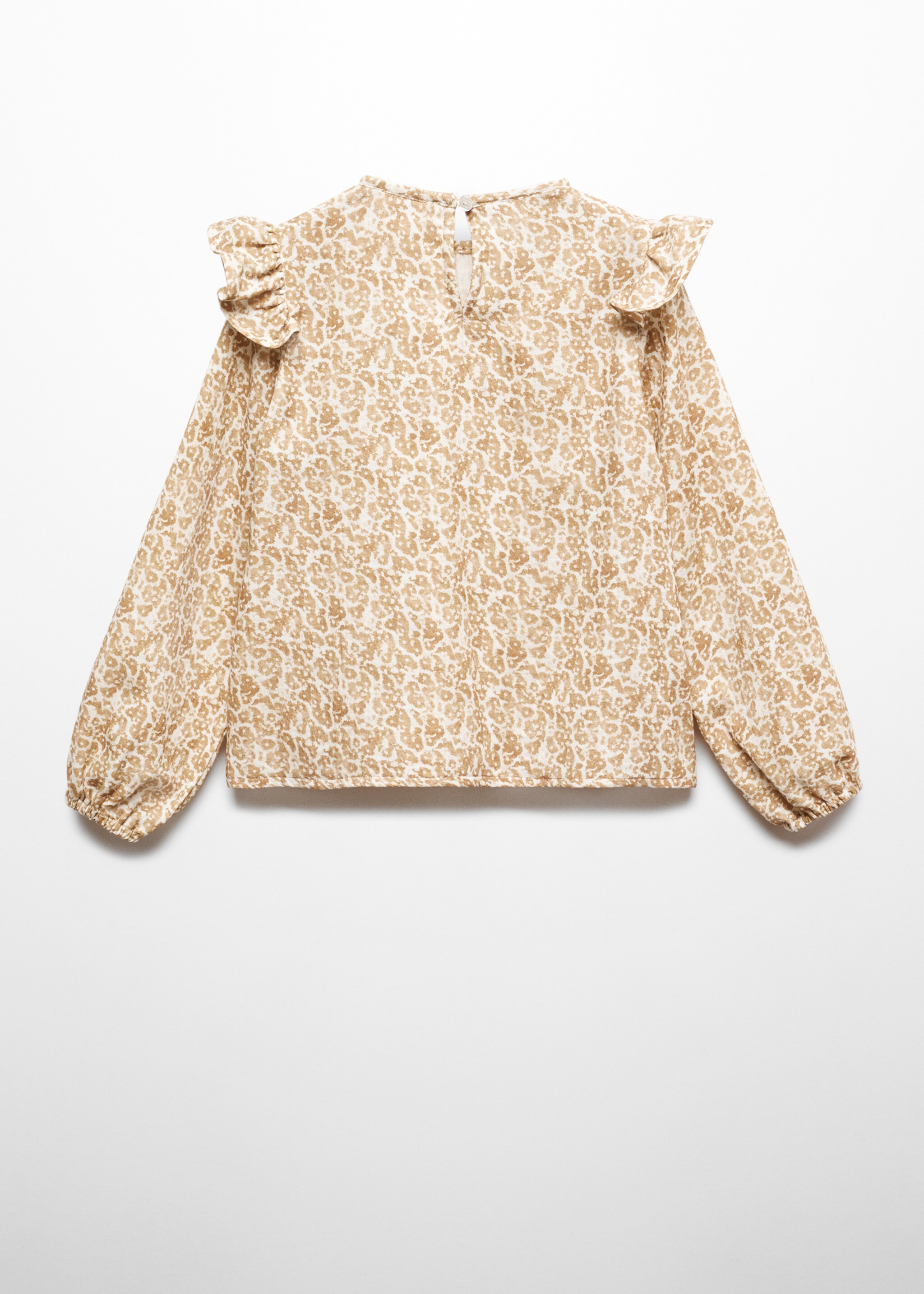 Blusa estampada volantes - Reverso del artículo