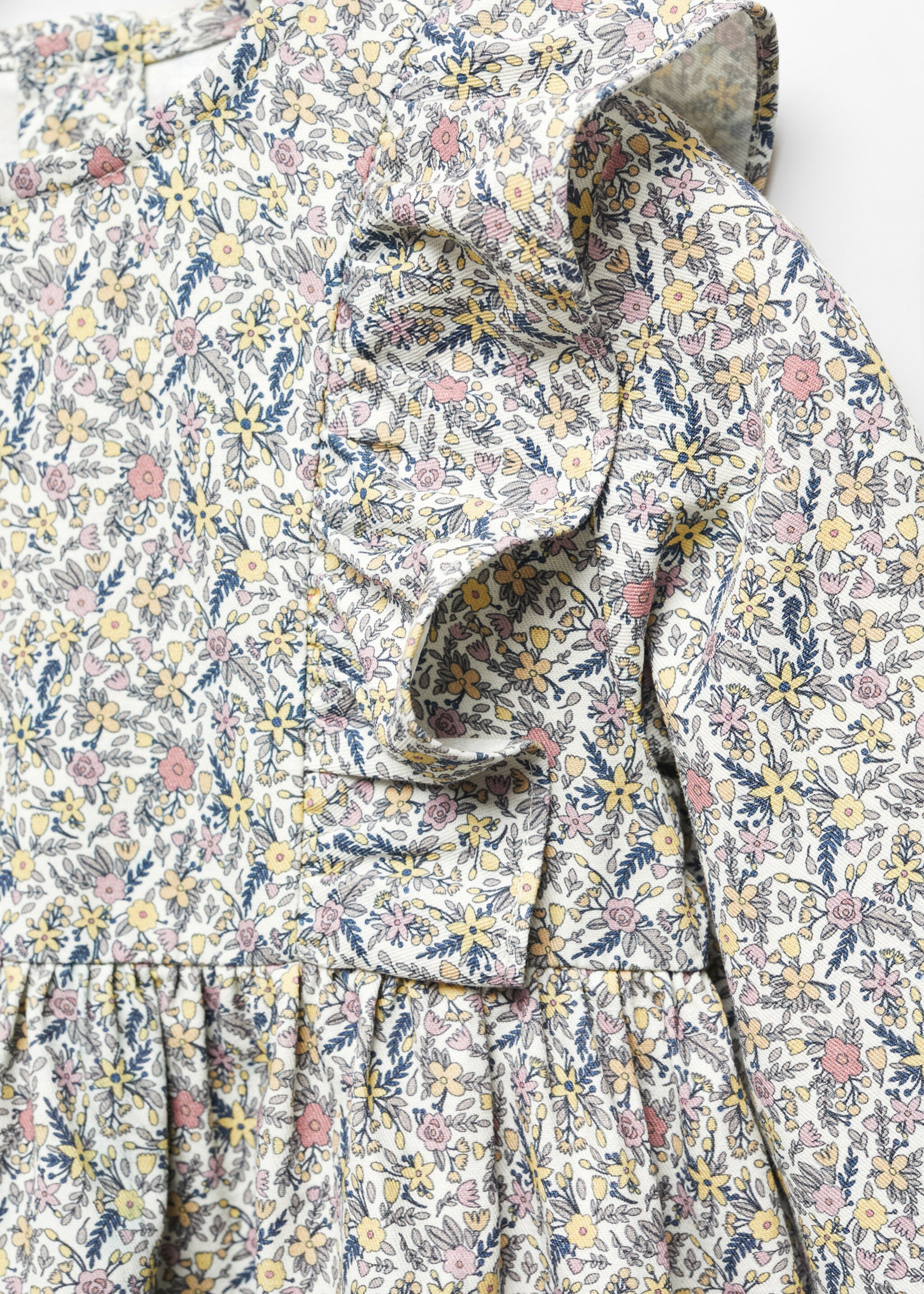 Ruffled printed dress - Details of the article 8