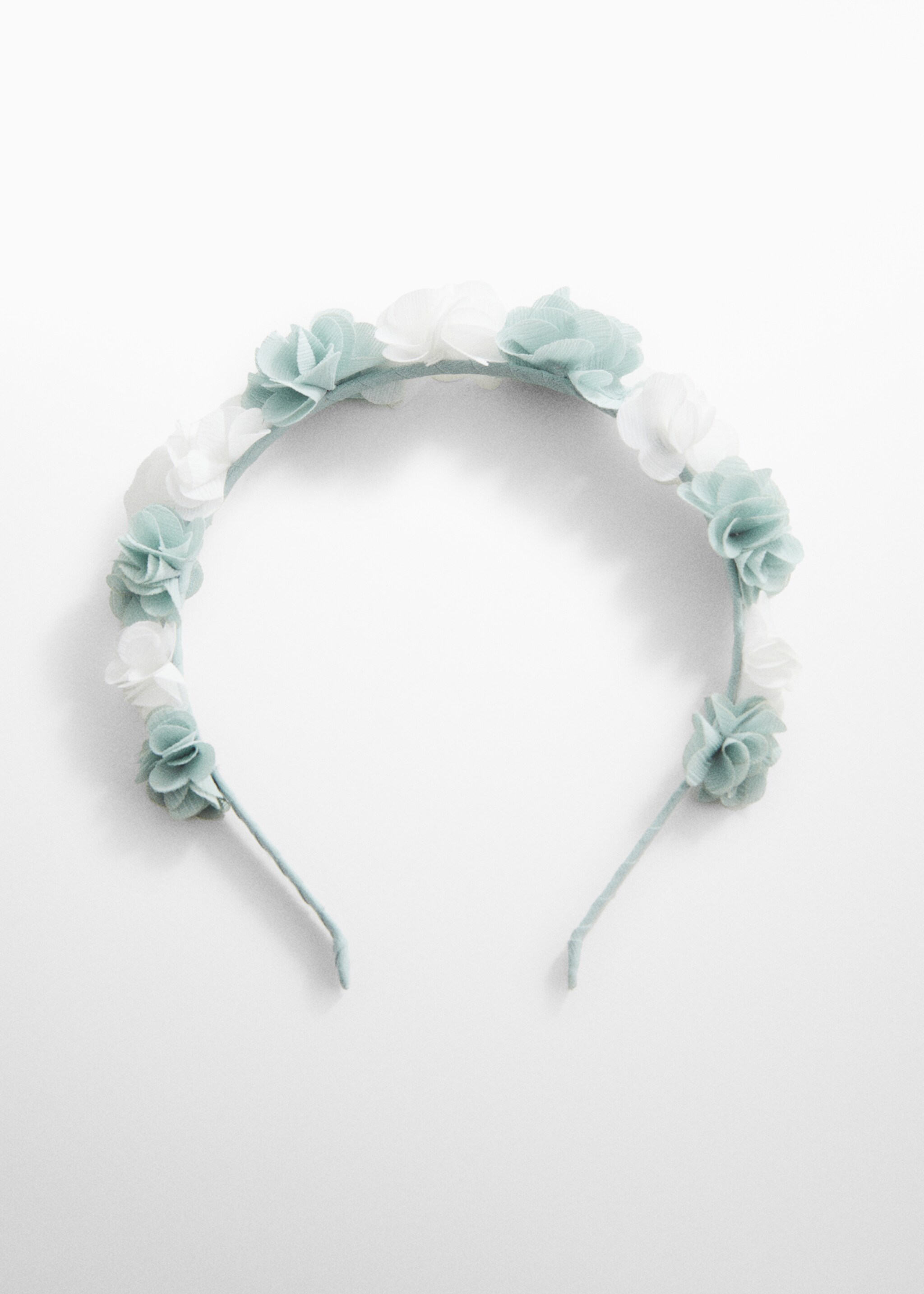 Diadema flores relieve - Artículo sin modelo