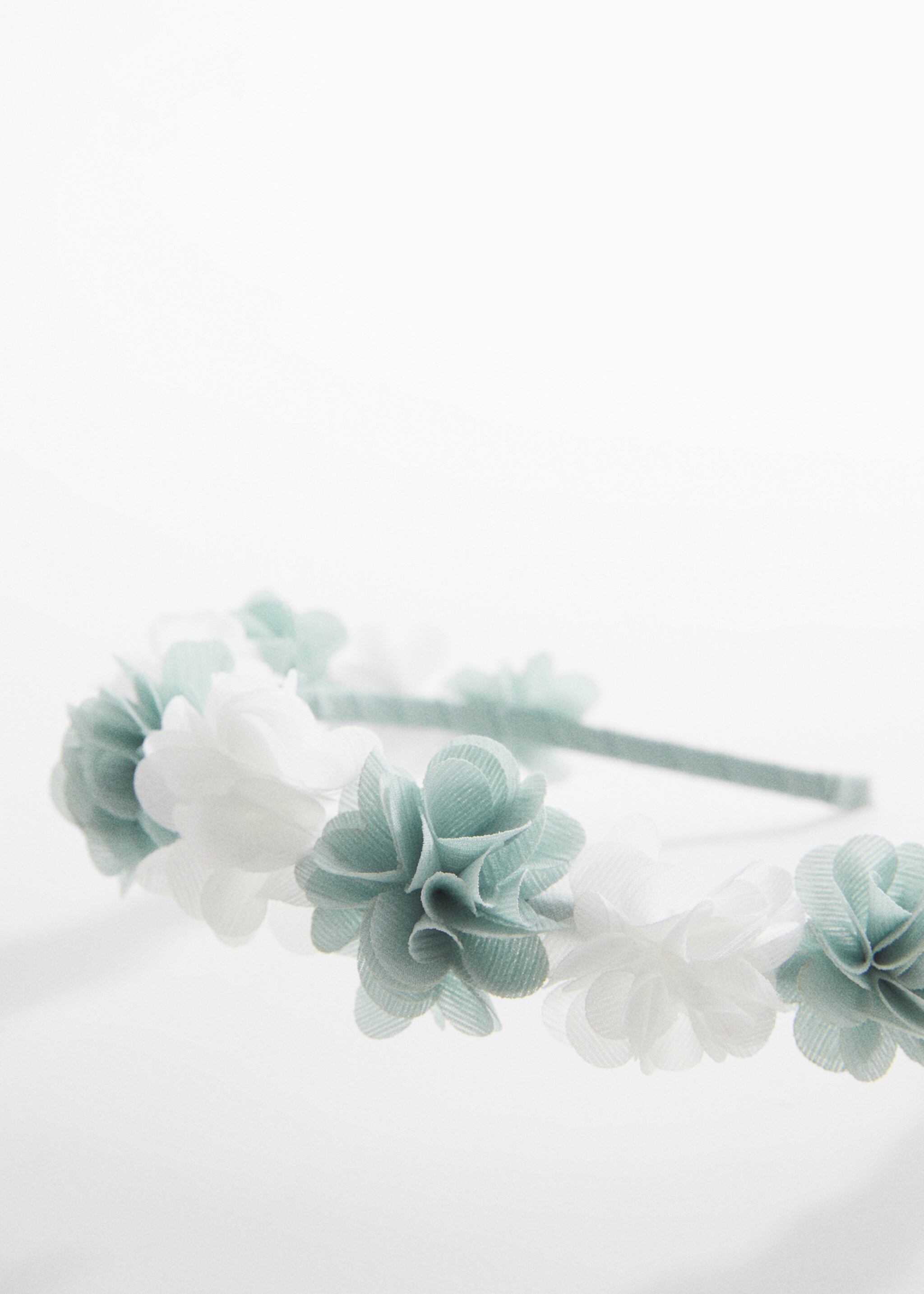 Diadema flores relieve - Detalle del artículo 1