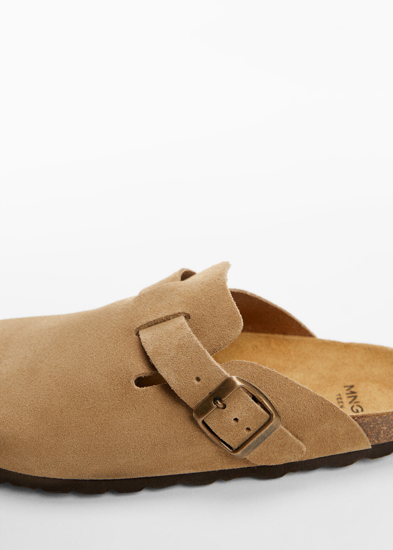 Leder-Clogs mit Schnalle - Detail des Artikels 2