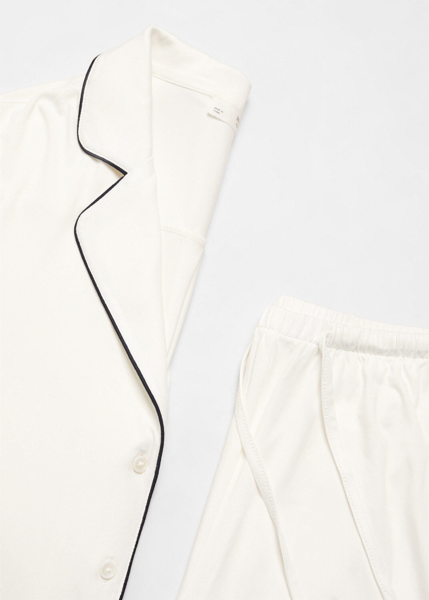 Pantalón pijama ribete - Detalle del artículo 0