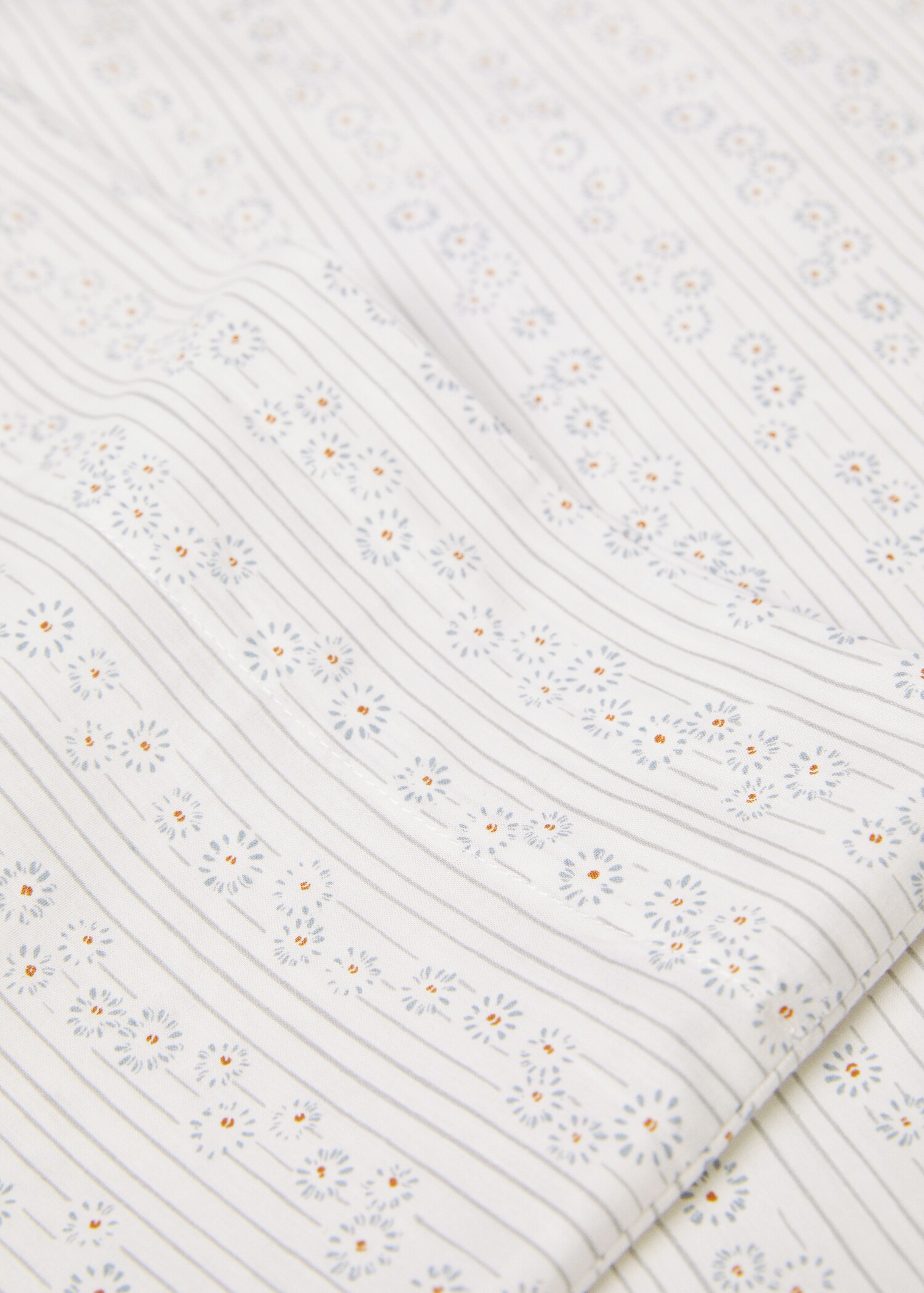 Kissenbezug aus Baumwolle mit Blumenprint 45 x 100 cm - Detail des Artikels 1